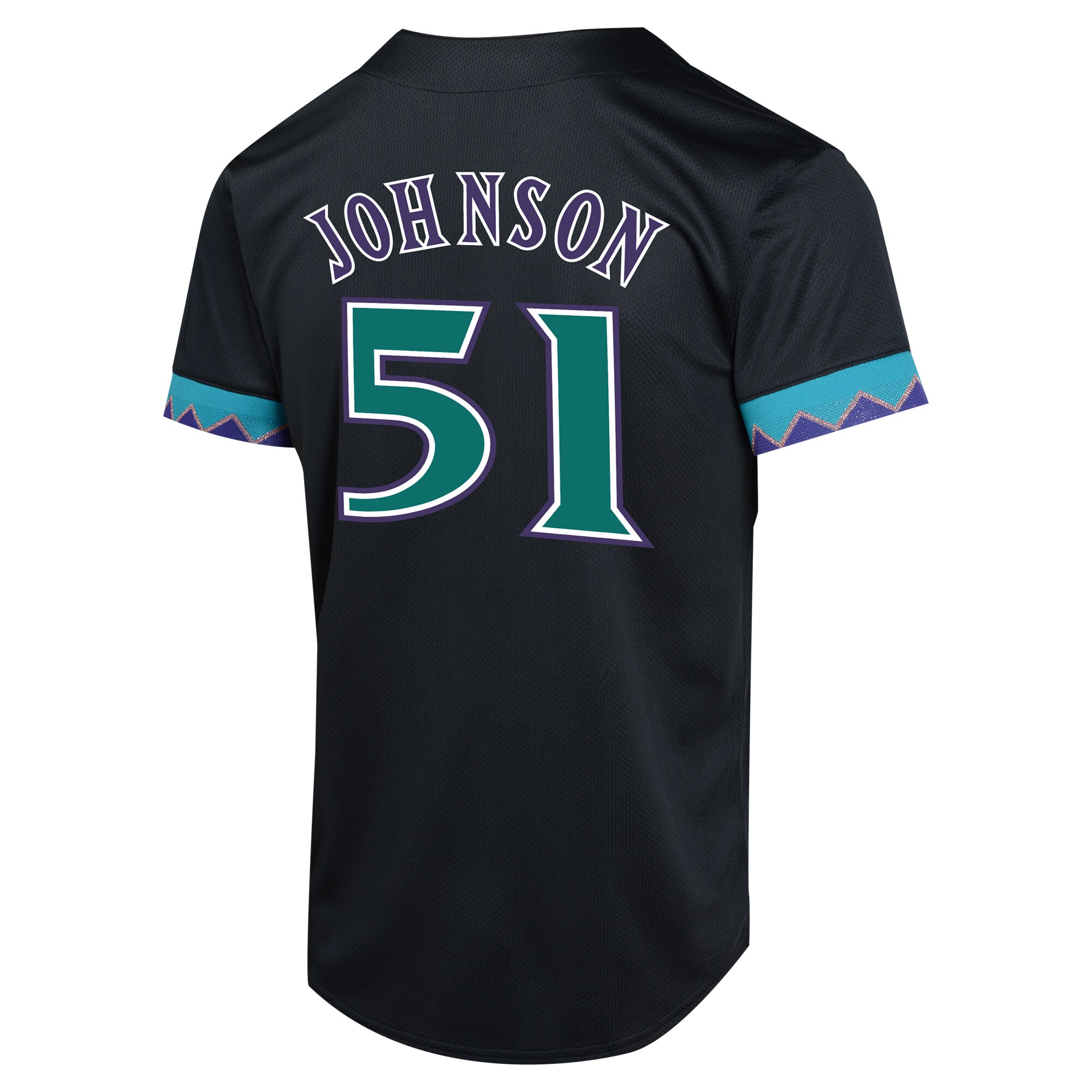 Randy Johnson Arizona Diamondbacks Youth Cooperstown Collection Limited Player Jersey – Black