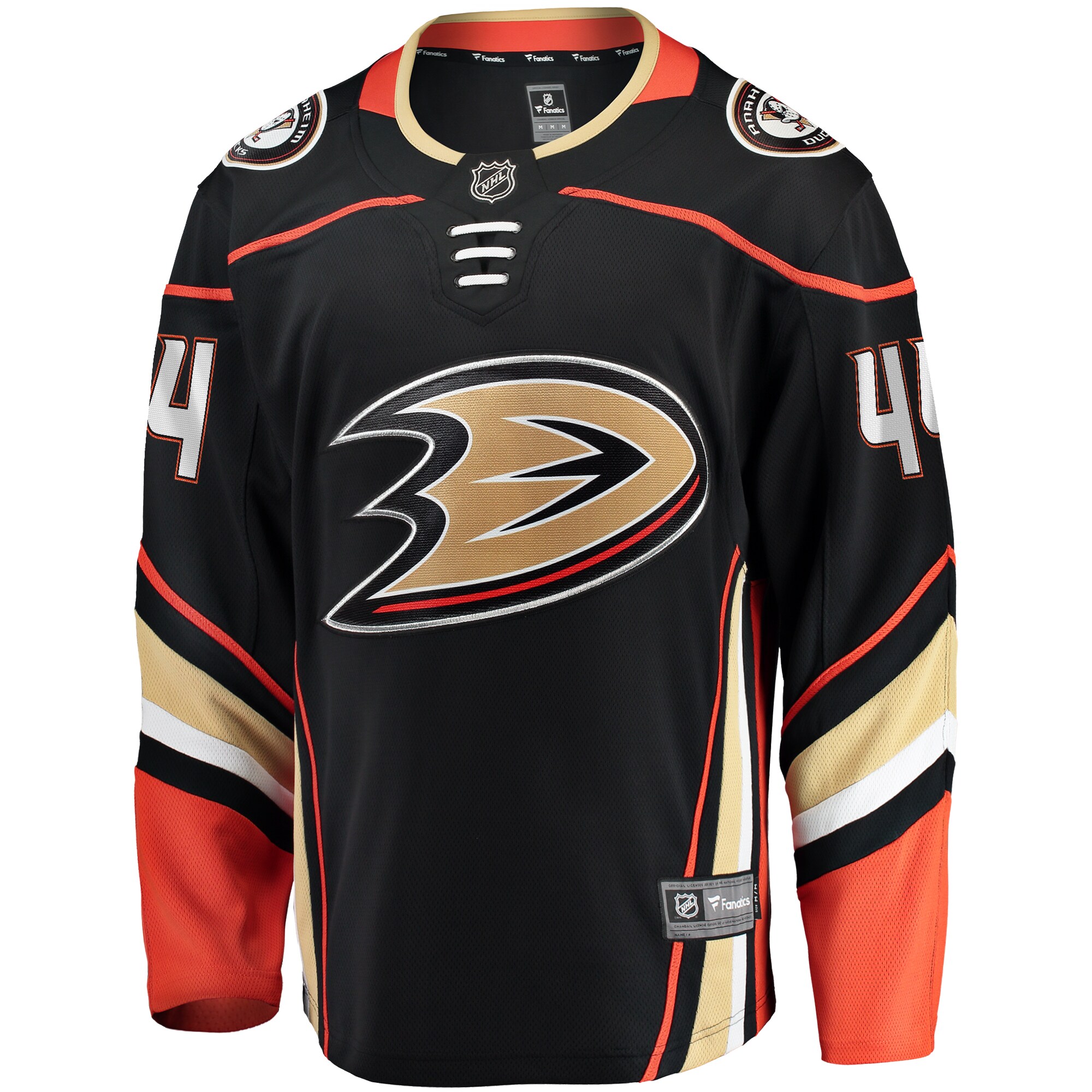 Ross Johnston Anaheim Ducks Fanatics Home Premier Breakaway Player Jersey – Black