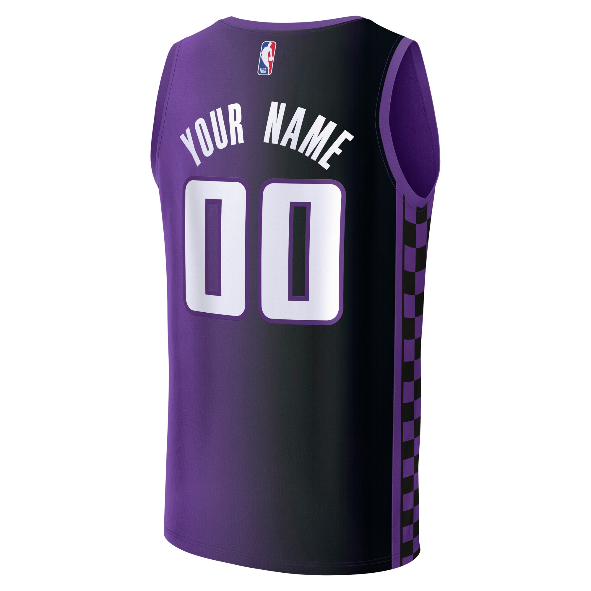 Sacramento Kings Fanatics Custom Fast Break Jersey – Purple – Statement Edition
