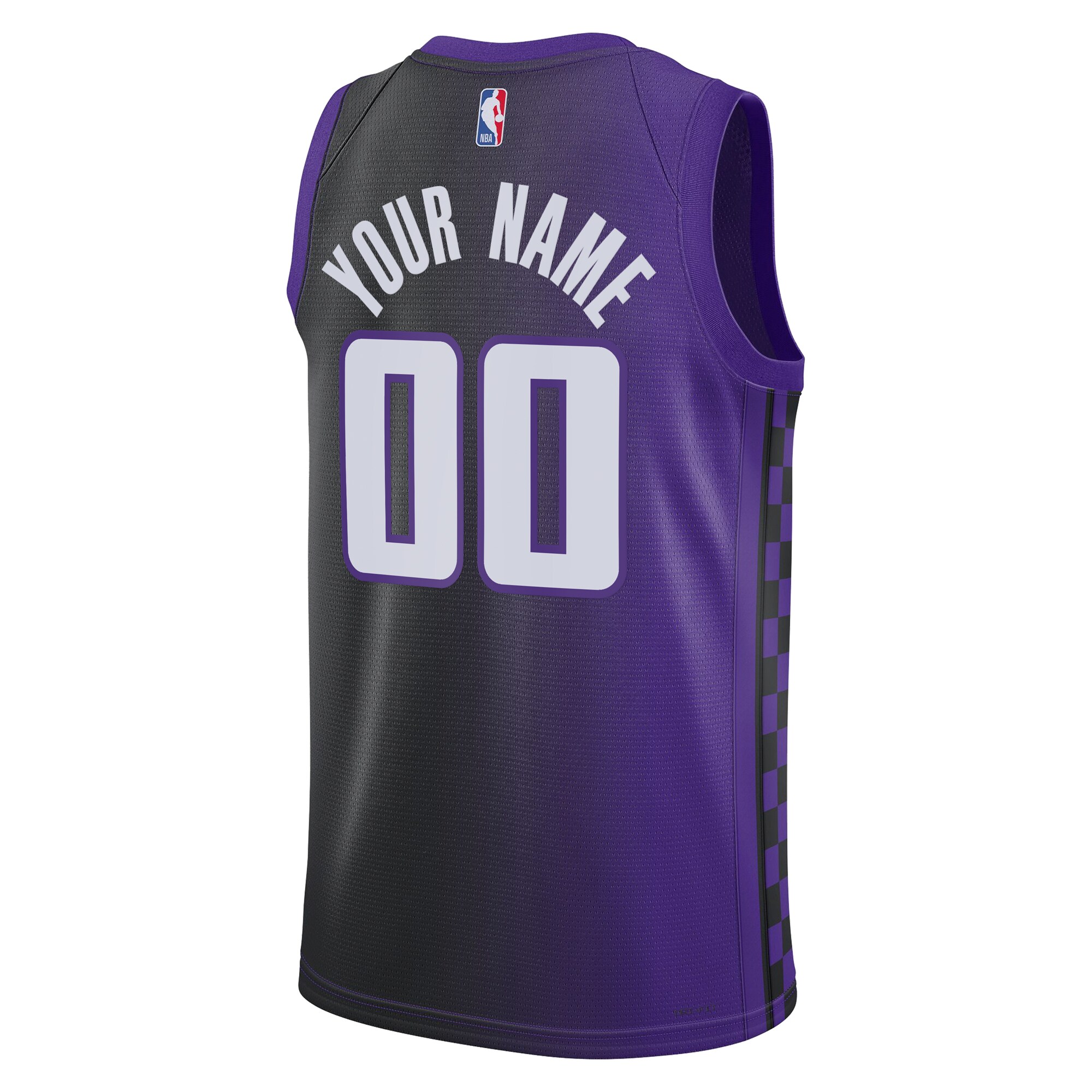 Sacramento Kings Jordan Brand Unisex Swingman Custom Jersey – Statement Edition – Purple