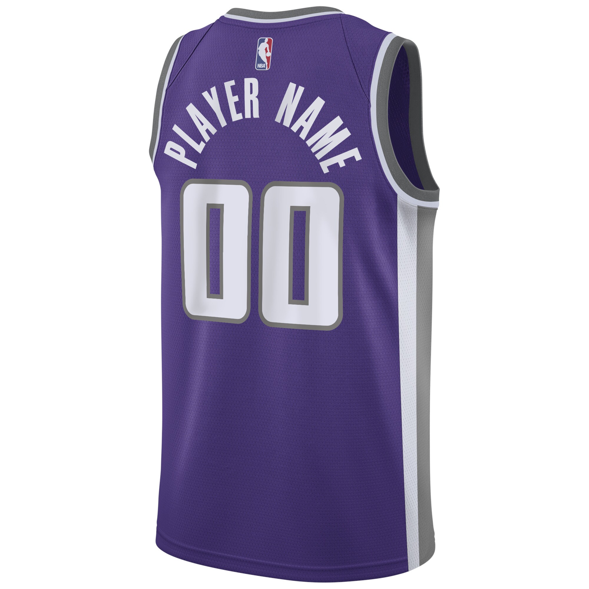 Sacramento Kings Swingman Custom Jersey Purple – Icon Edition