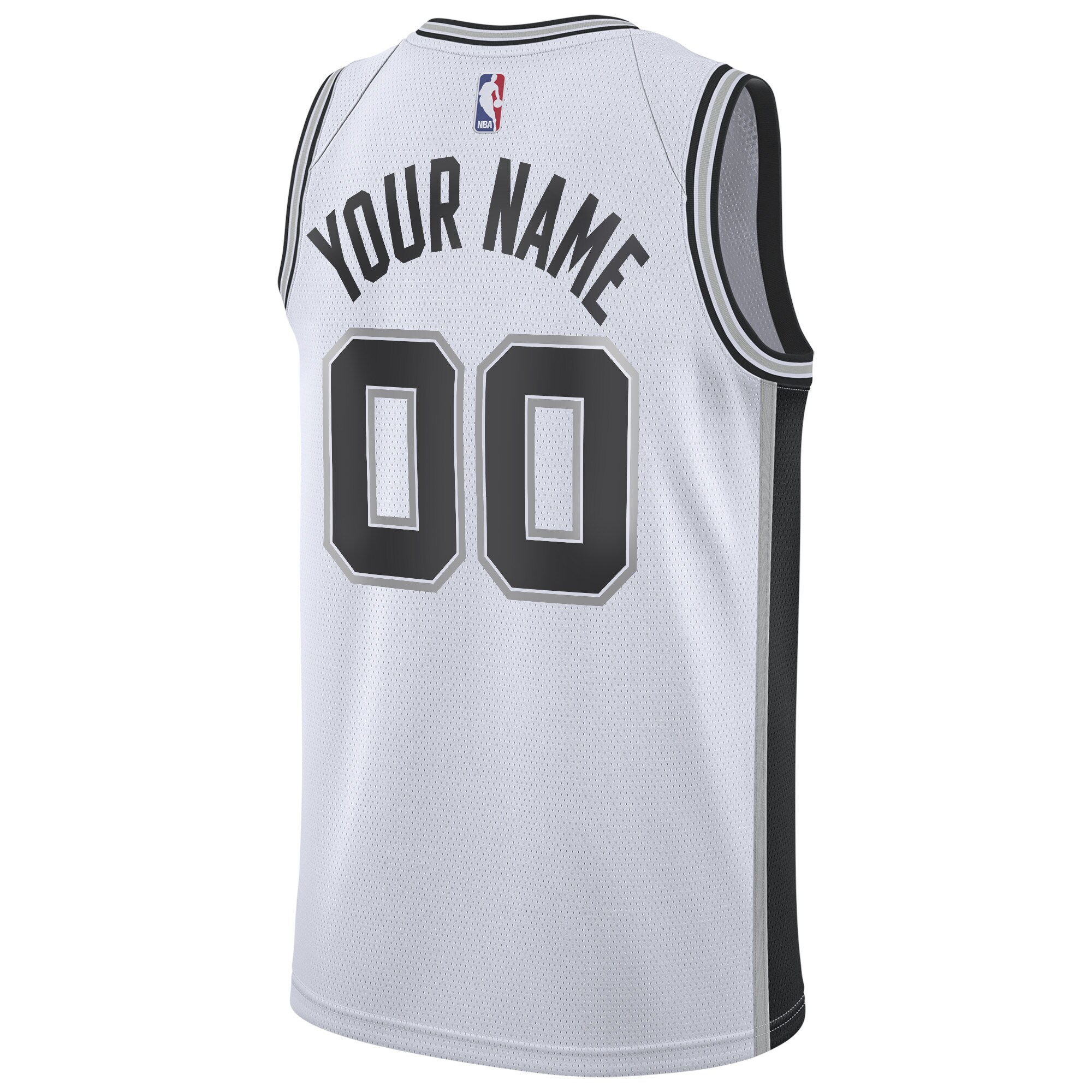 San Antonio Spurs Custom Swingman Jersey White – Association Edition