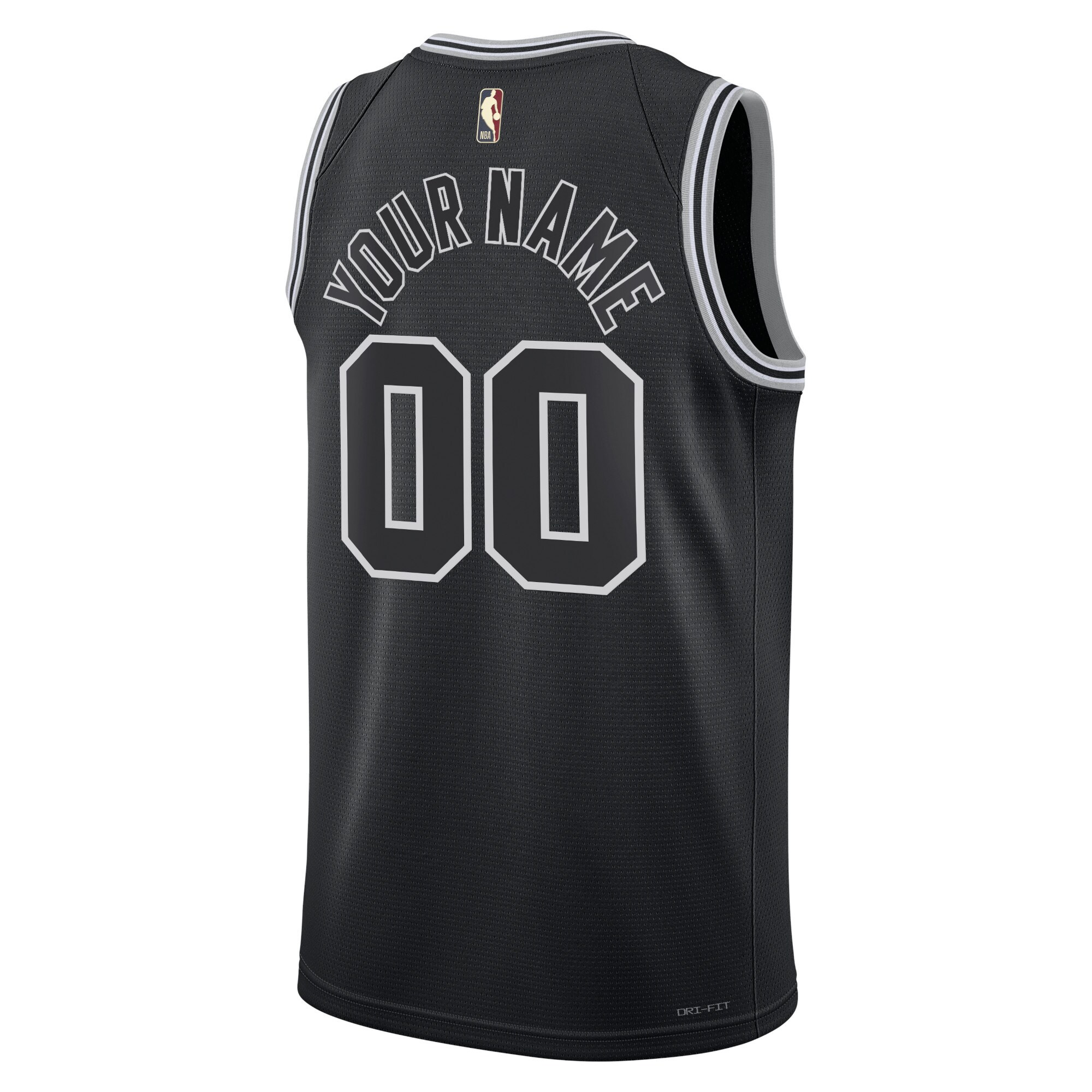 San Antonio Spurs Unisex 2022/23 Custom Swingman Jersey – Classic Edition – Black