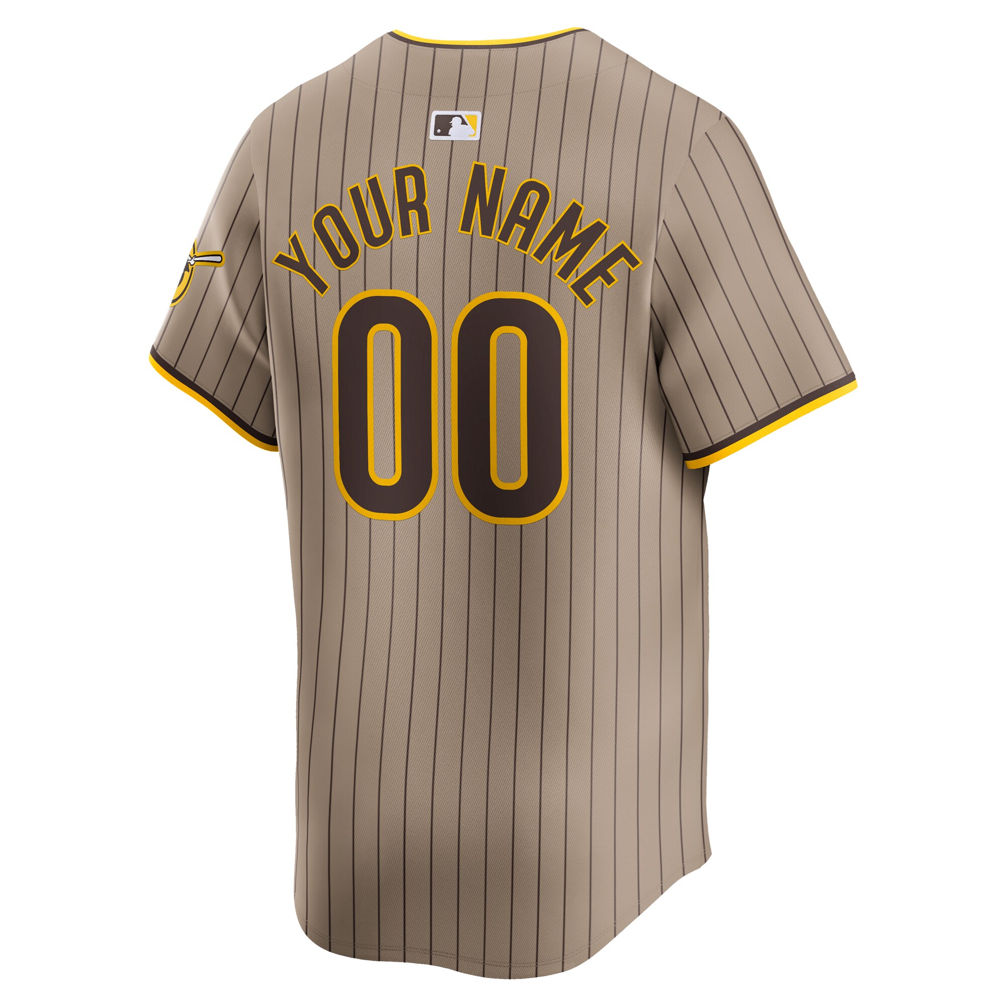 San Diego Padres Alternate Limited Custom Jersey  Khaki