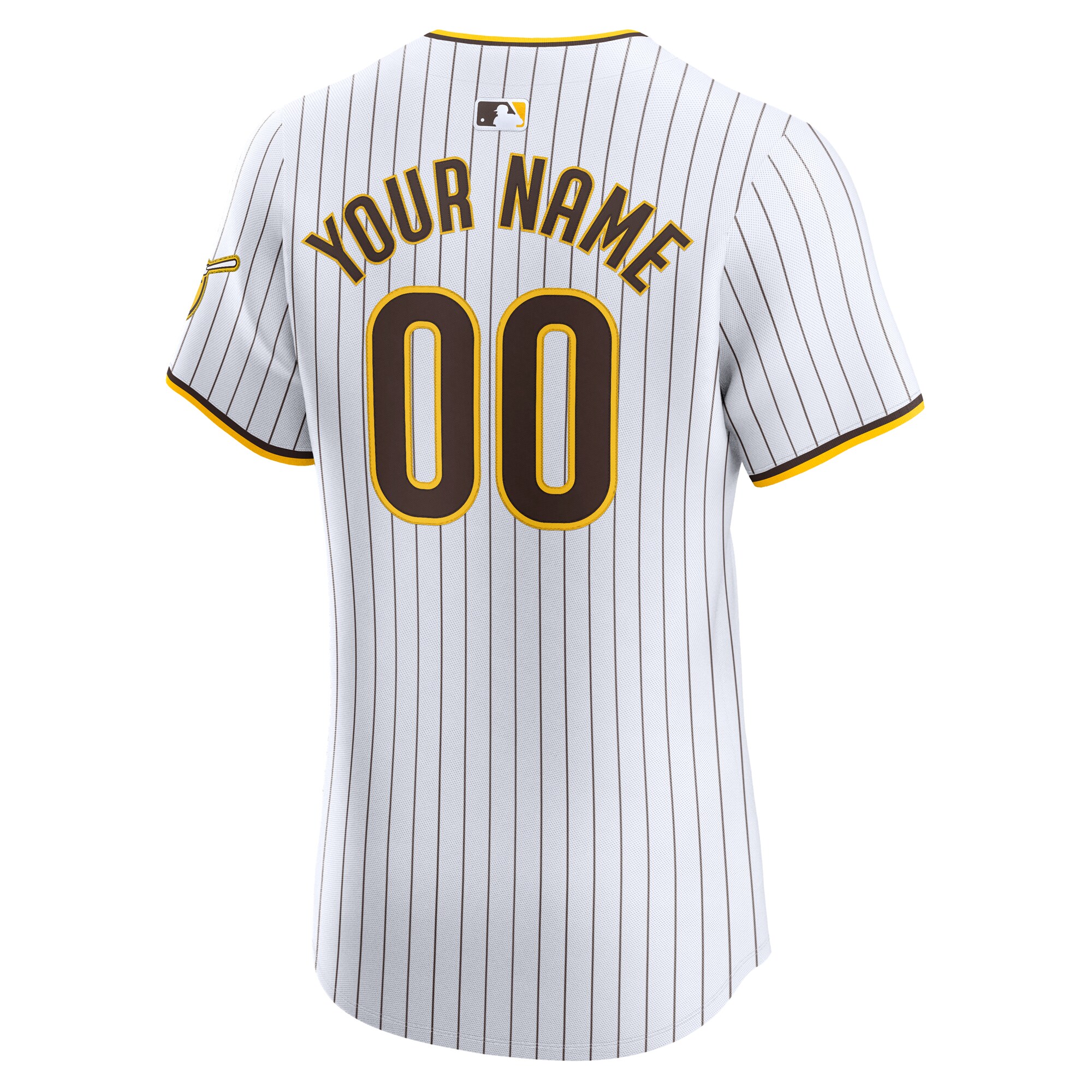 San Diego Padres Home Elite Custom Jersey – White