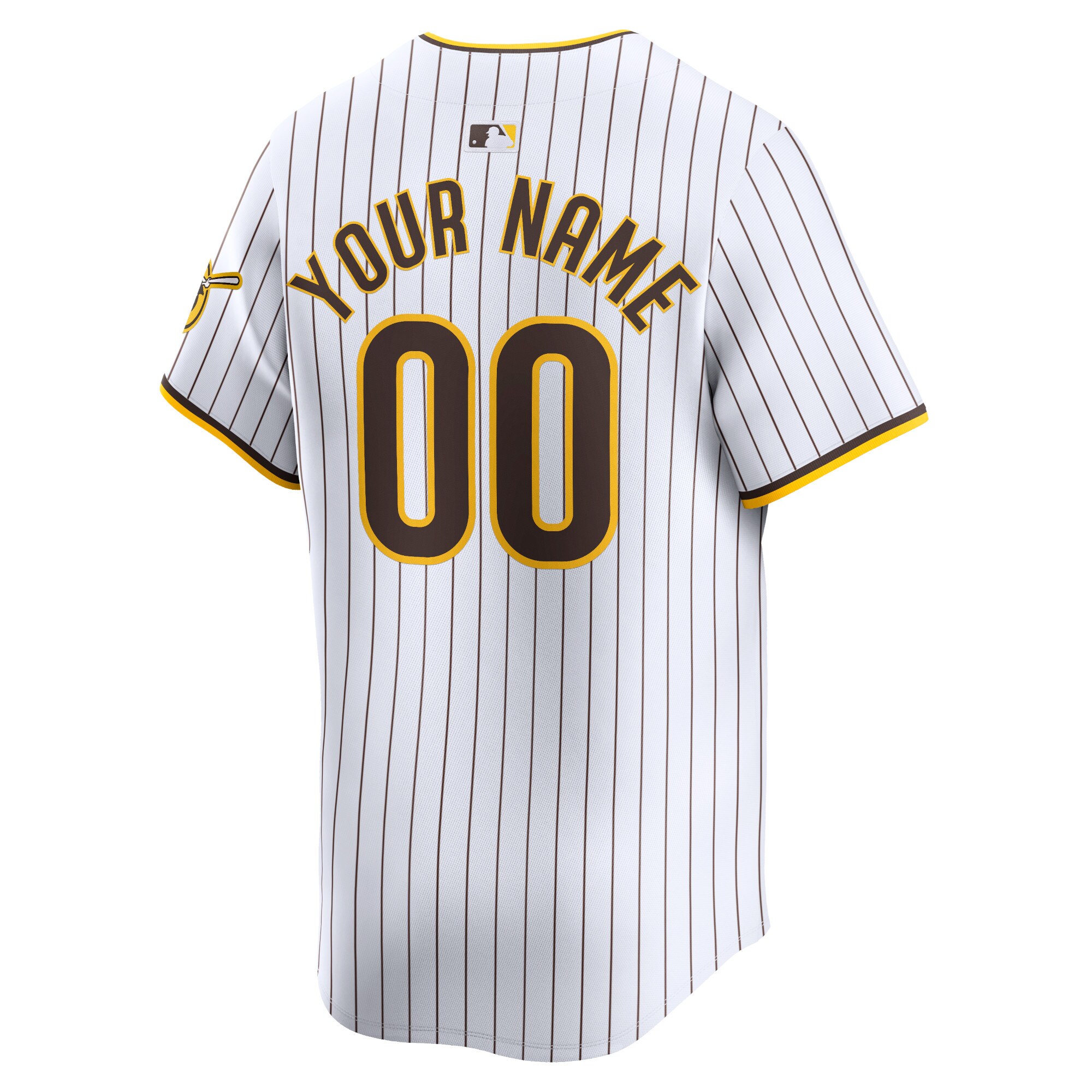 San Diego Padres Home Limited Custom Jersey – White