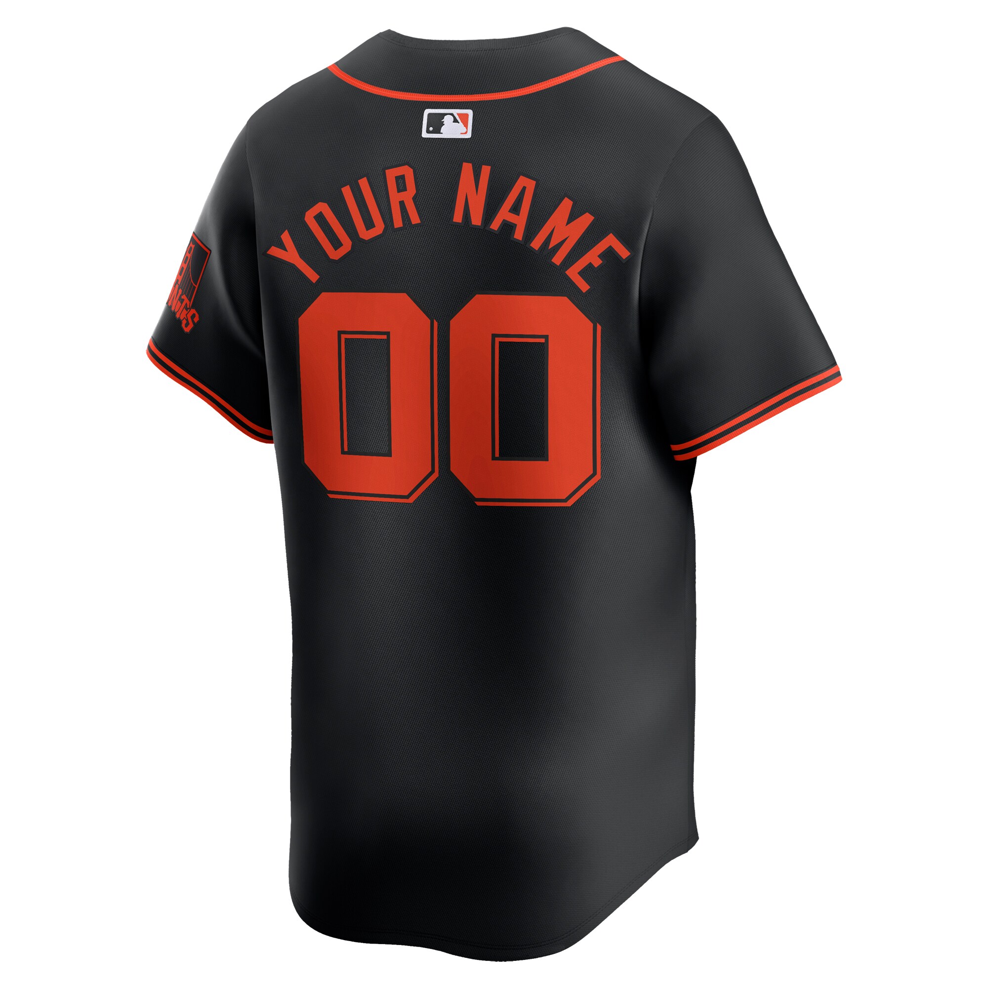 San Francisco Giants Alternate Limited Custom Jersey  Black