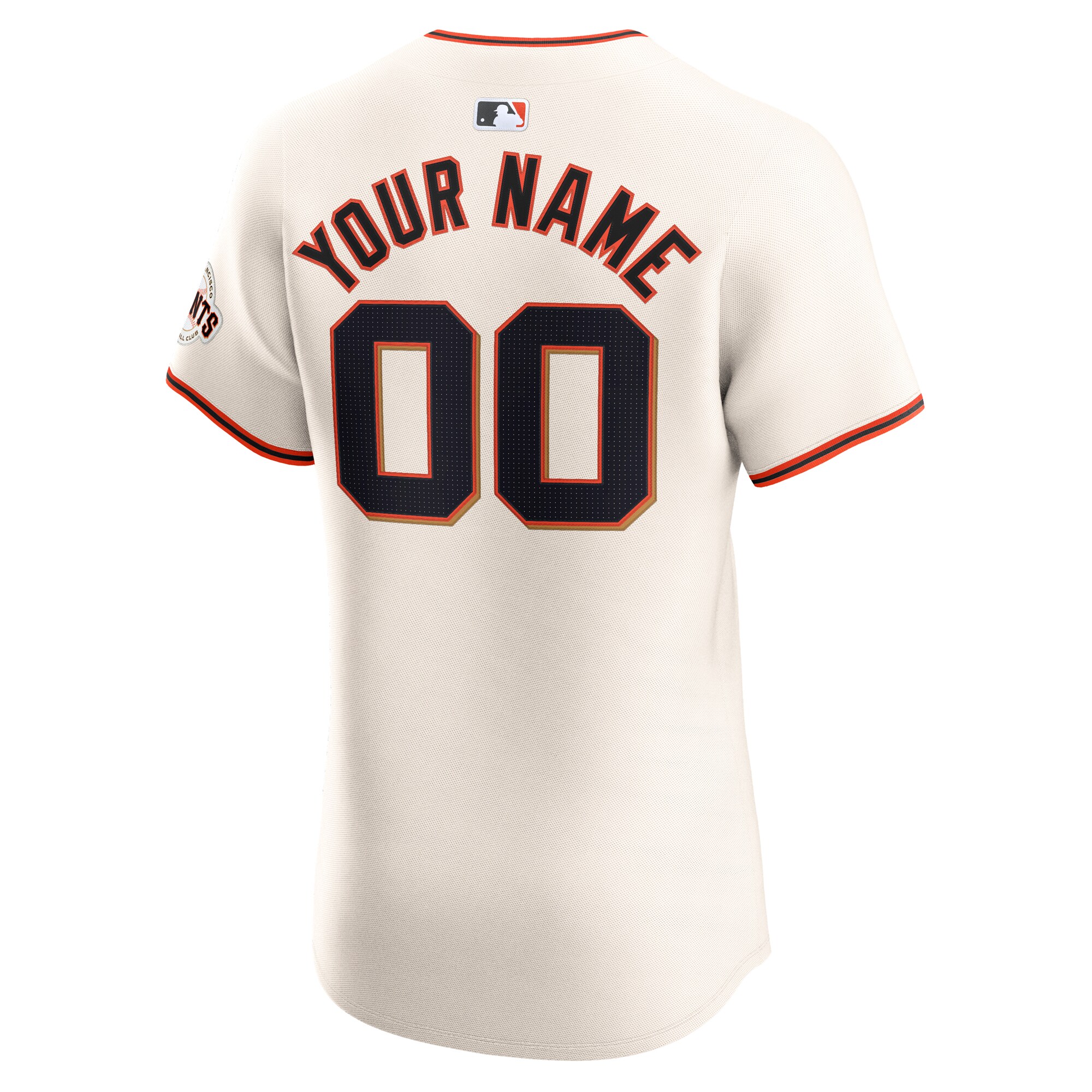 San Francisco Giants Home Elite Custom Jersey – Cream