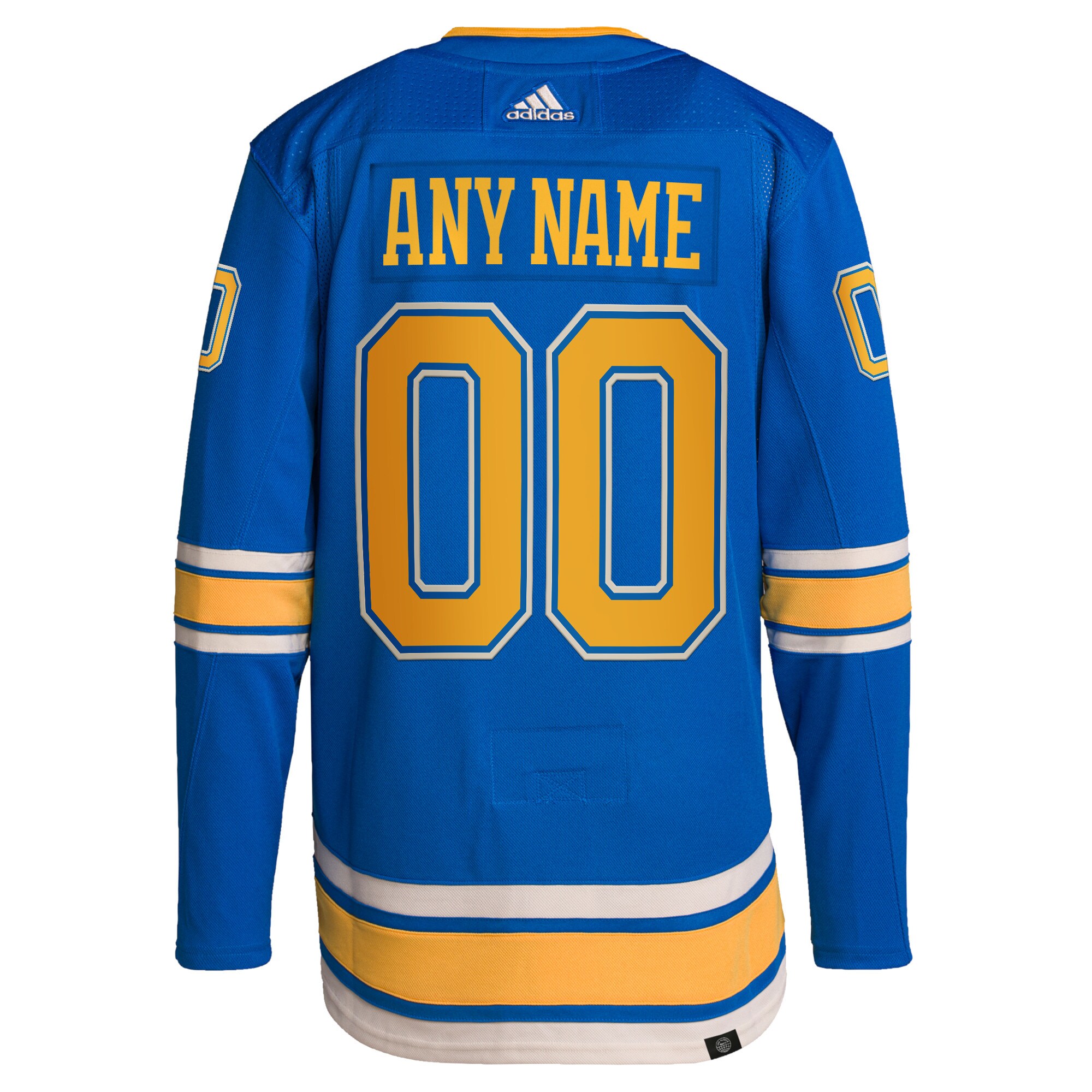 St. Louis Blues Alternate Primegreen Custom Jersey – Blue