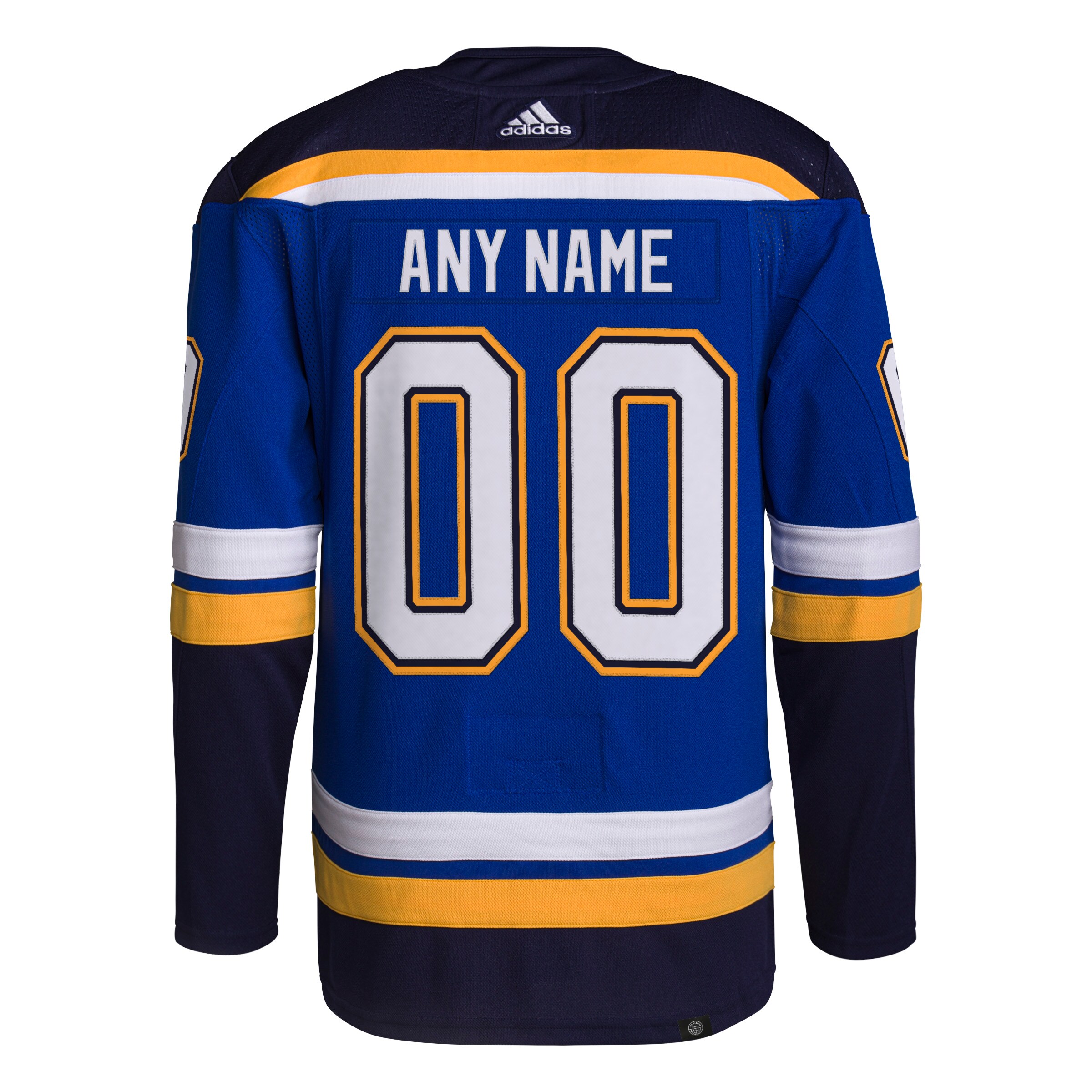 St. Louis Blues Home Primegreen Custom Jersey – Royal