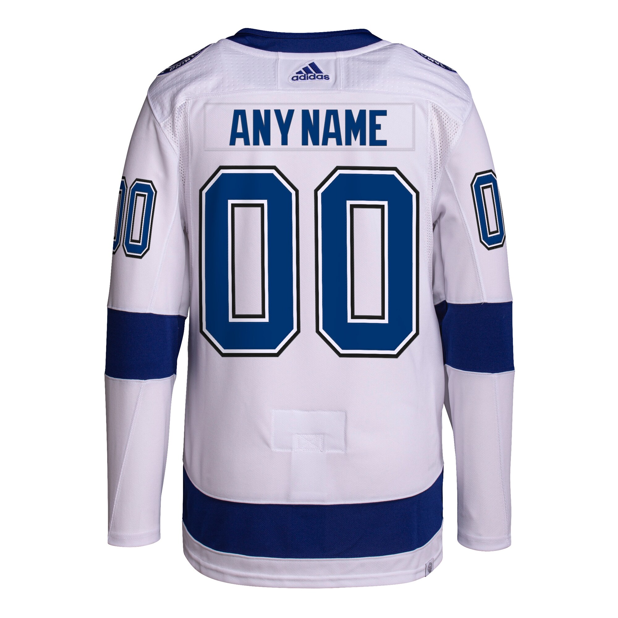 Tampa Bay Lightning Away Primegreen Custom Jersey – White