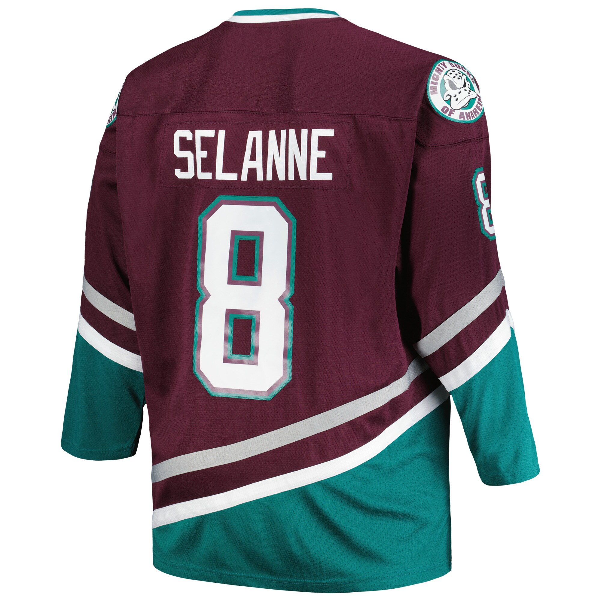 Teemu Selanne Anaheim Ducks Big & Tall Blue Line Player Jersey – Purple