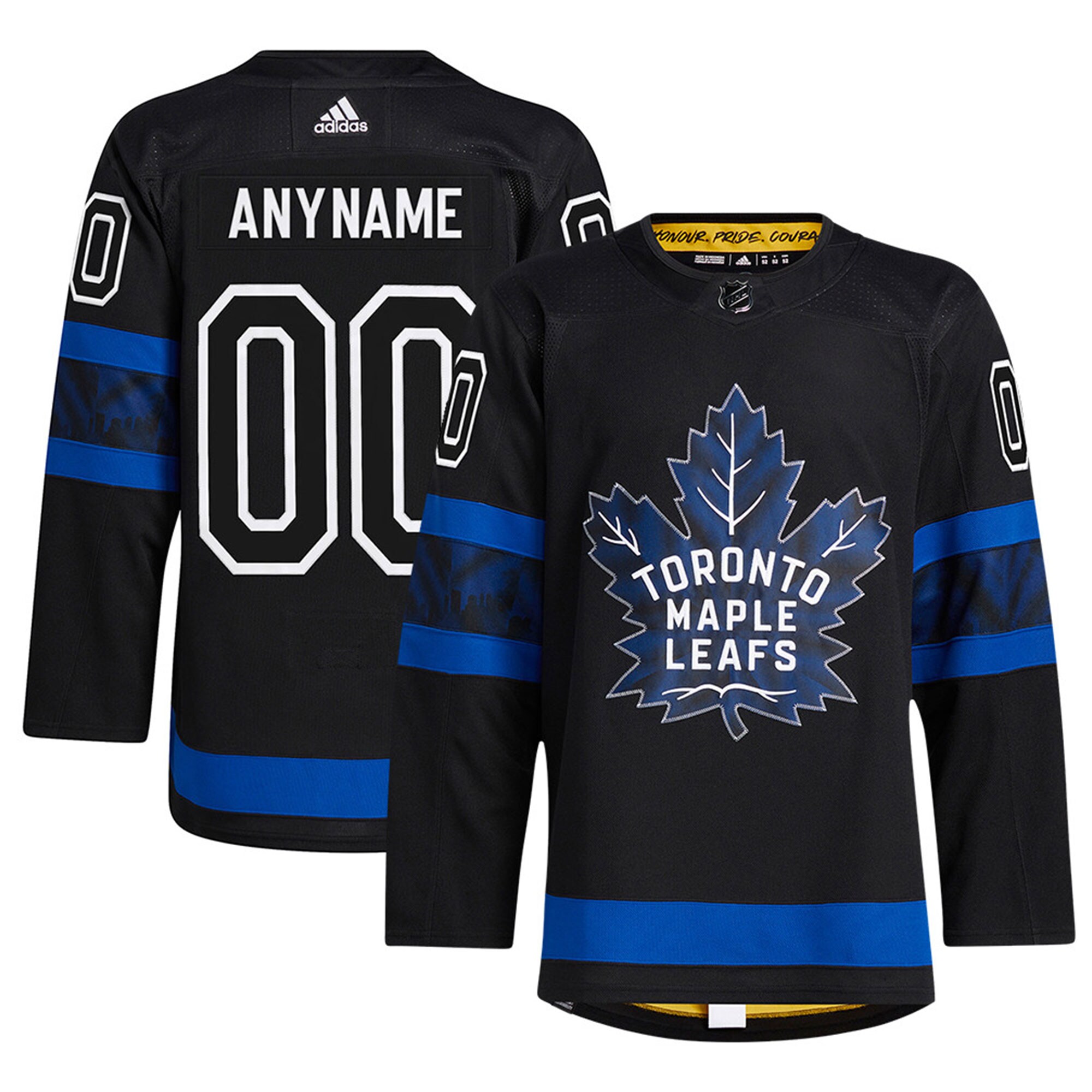 Toronto Maple Leafs X Drew House Alternate Custom Jersey - Black