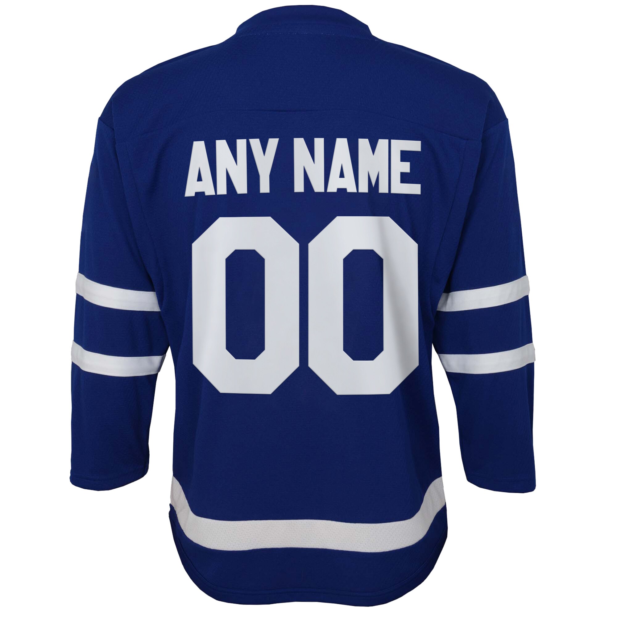 Toronto Maple Leafs Youth Home Custom Jersey – Blue