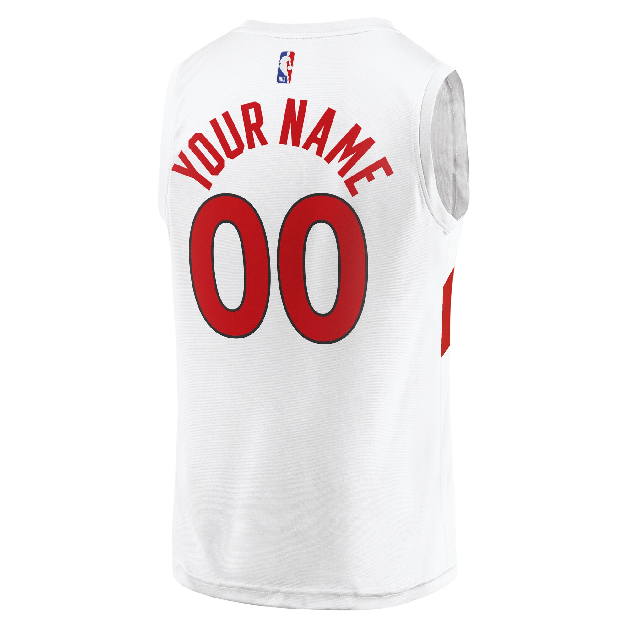 Toronto Raptors Fanatics Youth Fast Break Custom Jersey – Association Edition – White