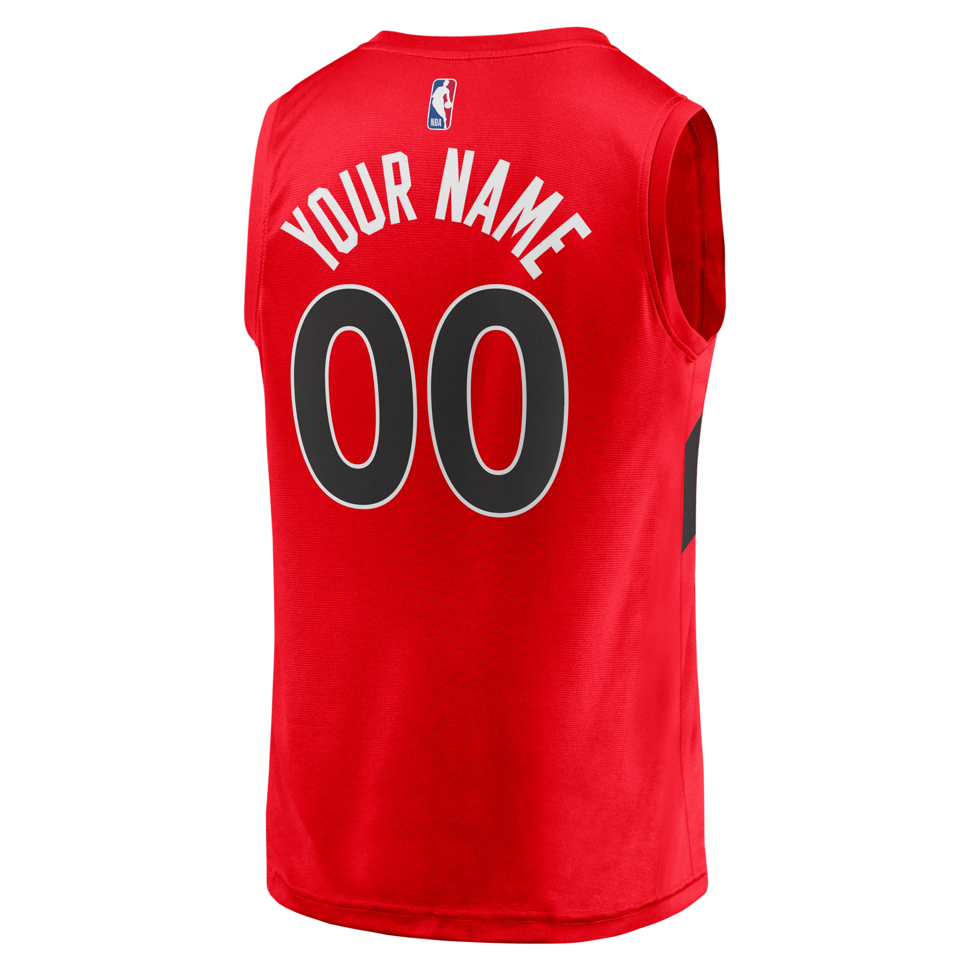 Toronto Raptors Fanatics Youth Fast Break Custom Jersey – Icon Edition – Red