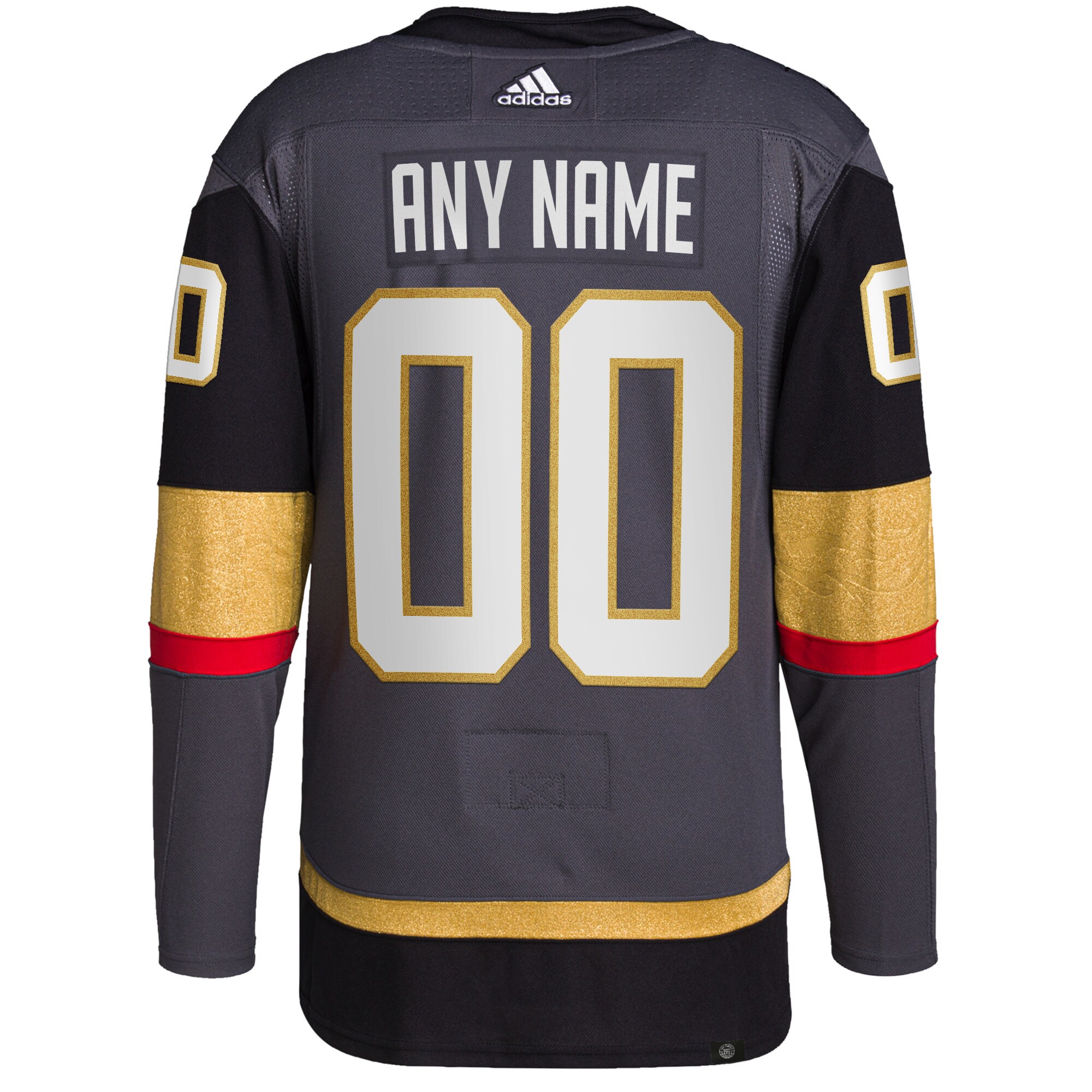 Vegas Golden Knights Alternate Primegreen Custom Jersey – Gray