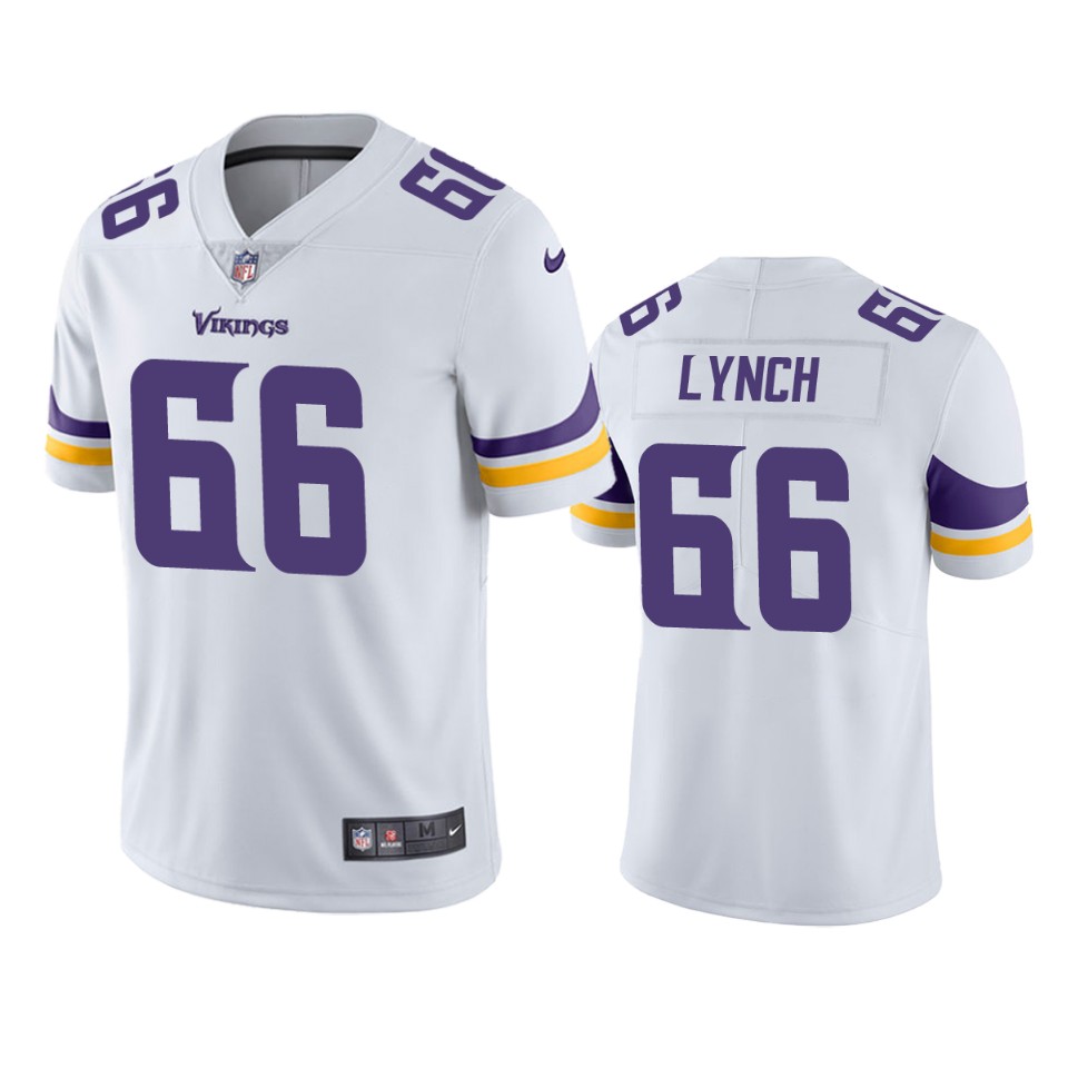 Vikings James Lynch Vapor Untouchable Limited White Jersey Men's