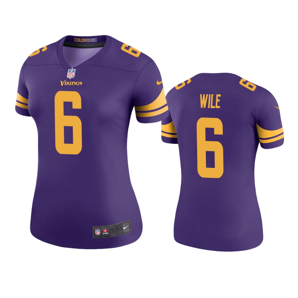 Vikings Matt Wile Purple Color Rush Legend Jersey