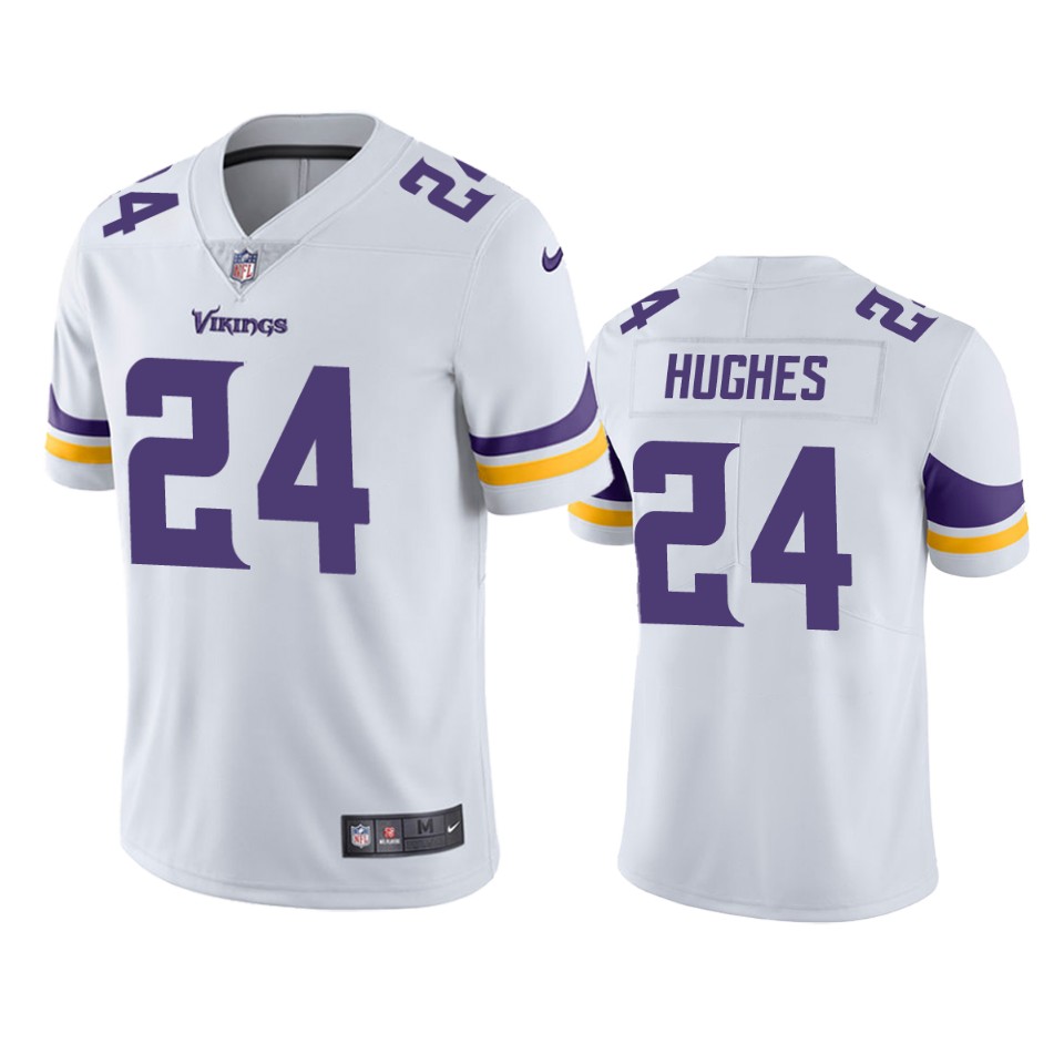Vikings Mike Hughes Vapor Limited White Jersey