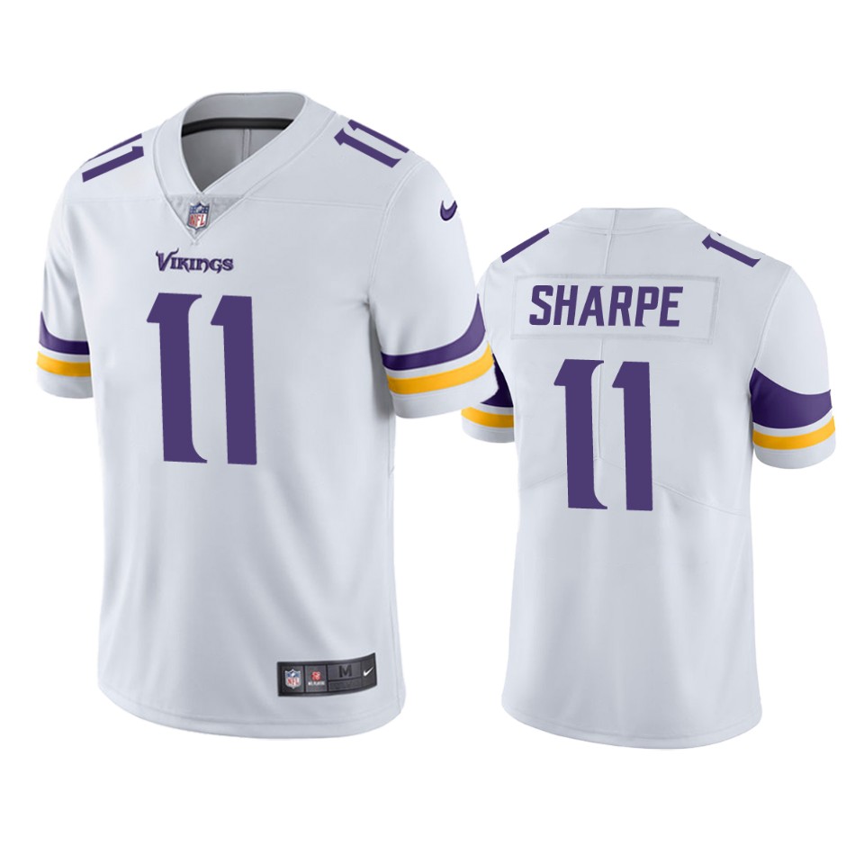 Vikings Tajae Sharpe Vapor Untouchable Limited White Jersey Men's