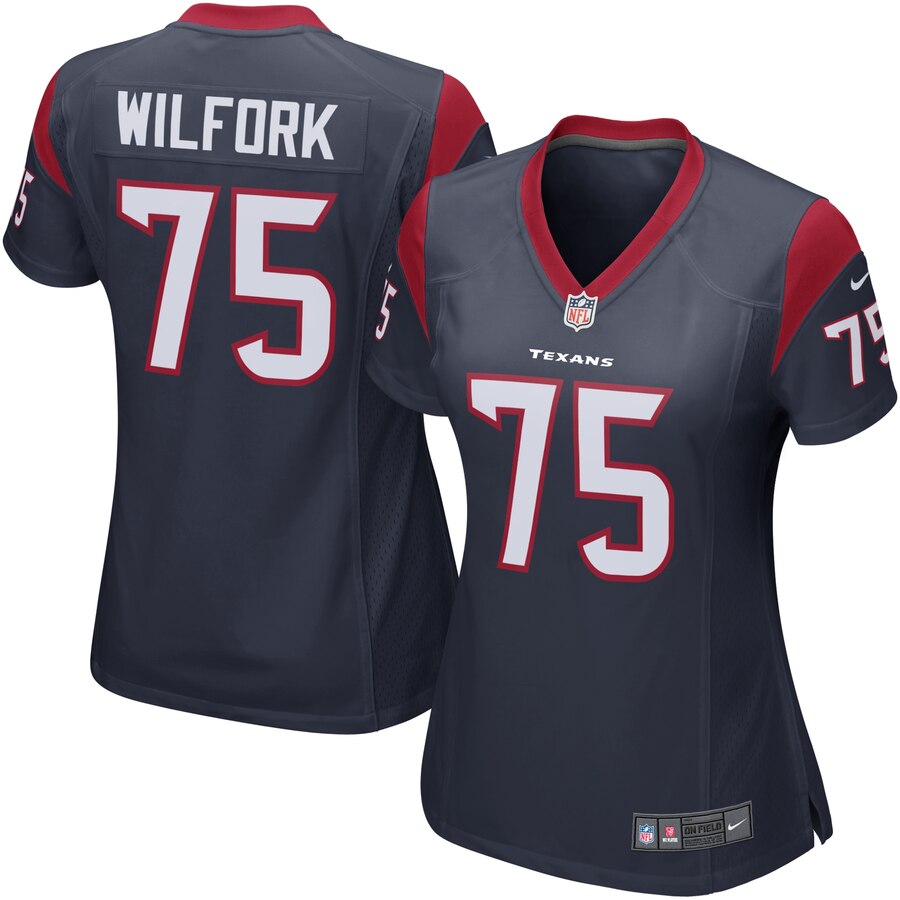 Vince Wilfork Houston Texans Women's Game Jersey - Navy Blue