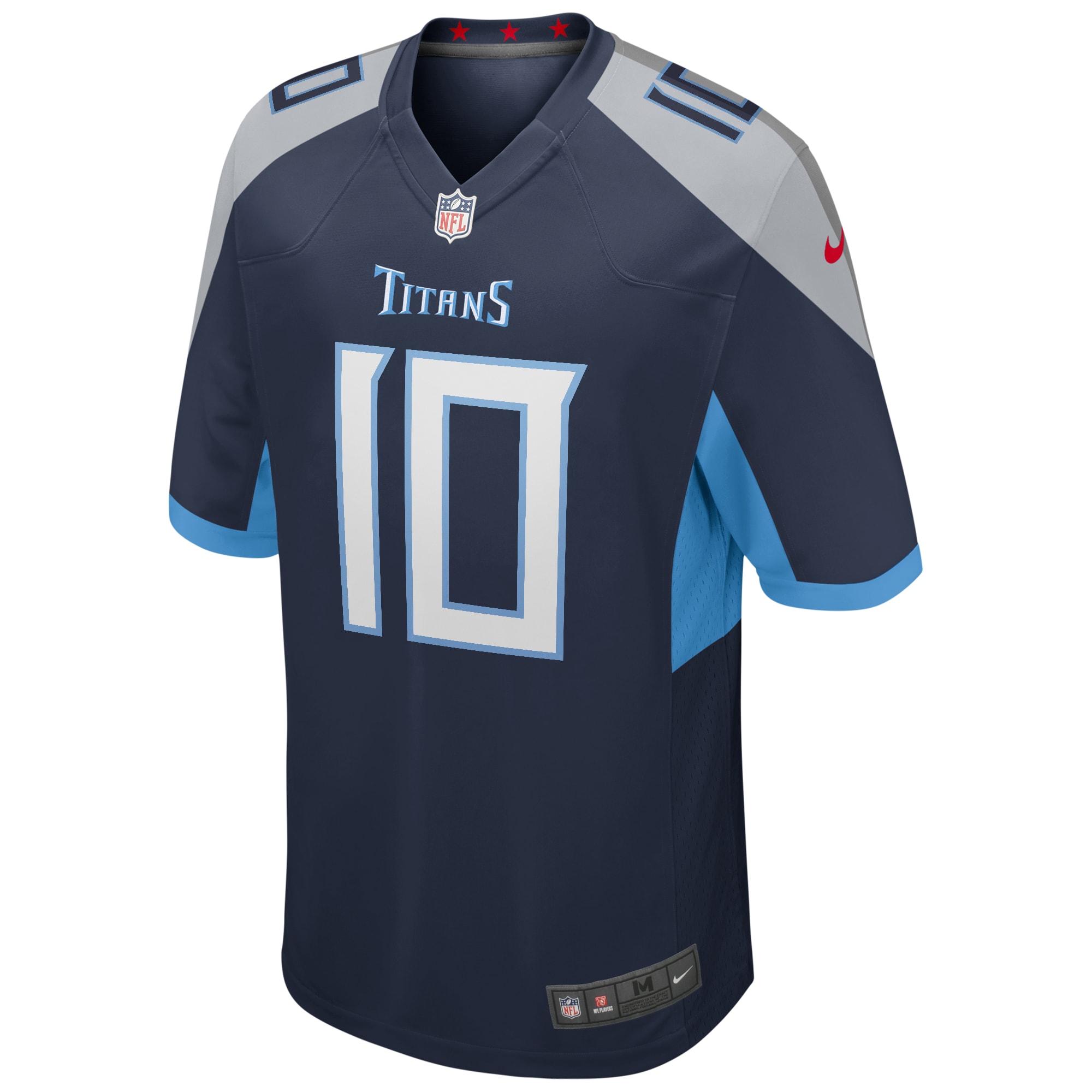 Vince Young Tennessee Titans Game Retired Player Jersey – Navy