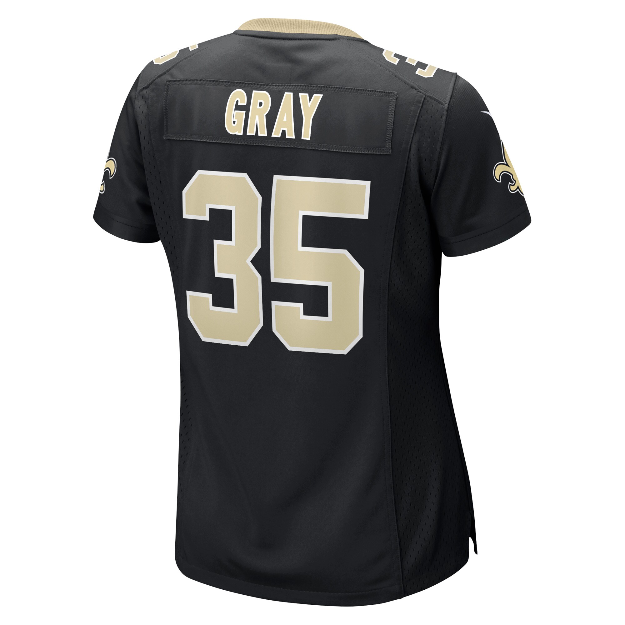 Vincent Gray New Orleans Saints Women’s Game Player Jersey – Black