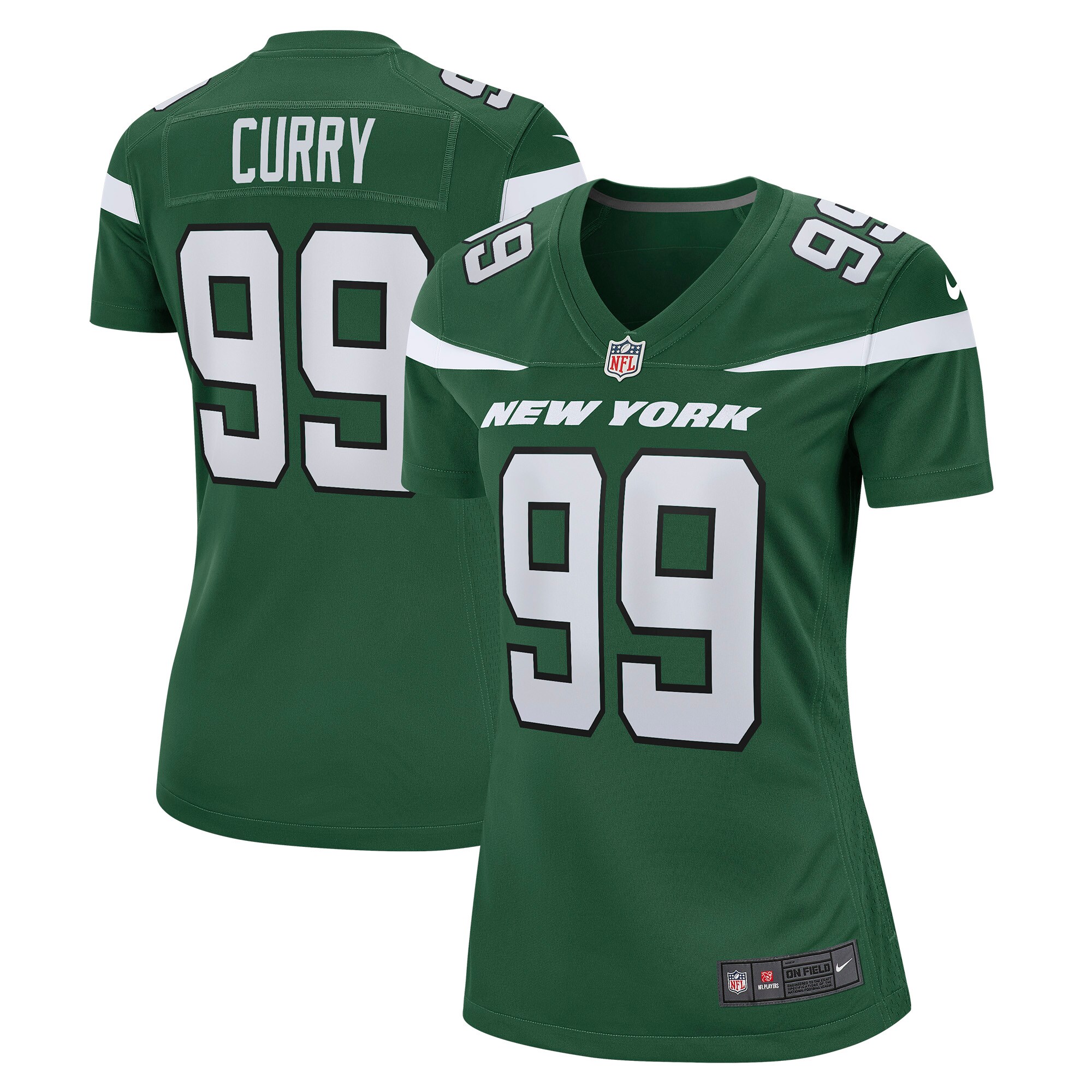 Vinny Curry New York Jets Women's Game Jersey - Gotham Green