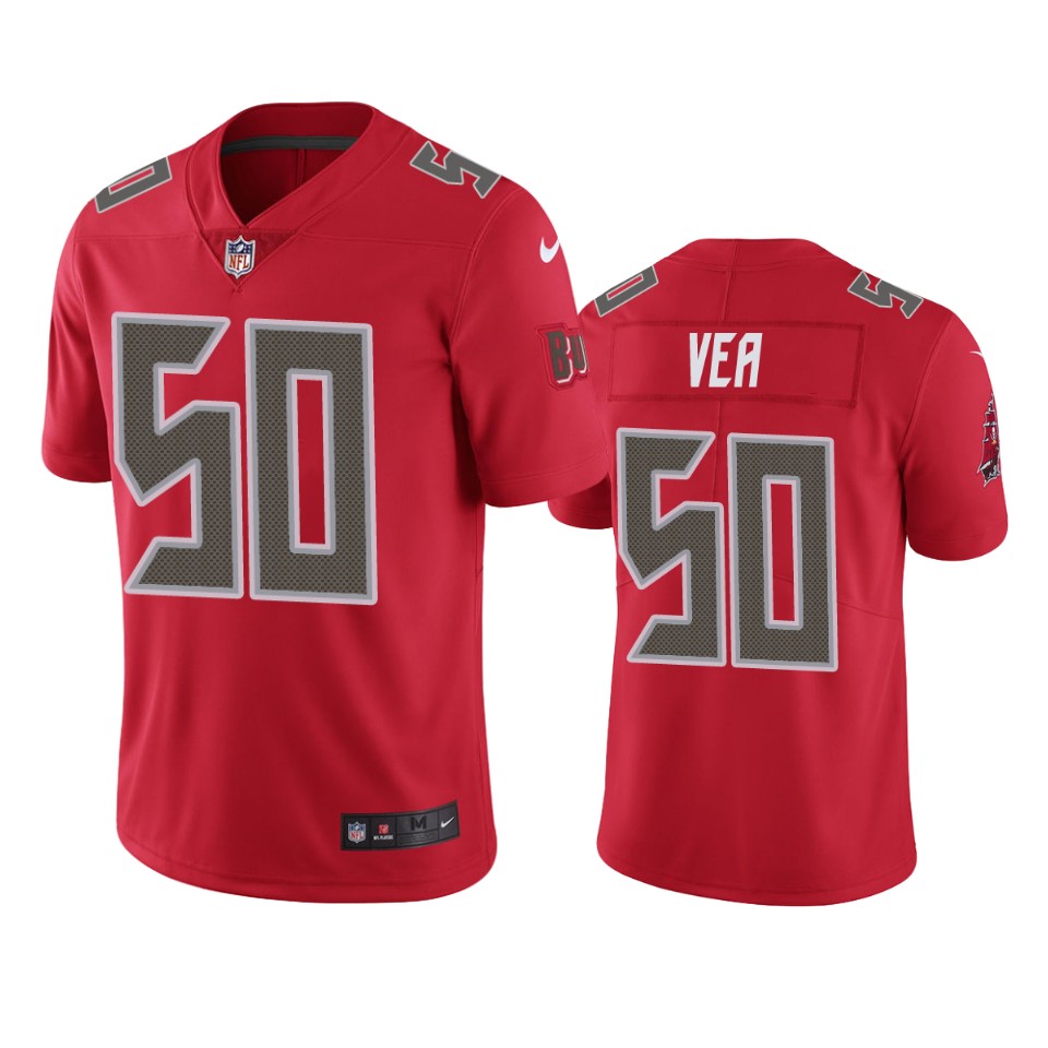 Vita Vea Buccaneers Red Color Rush Limited Jersey