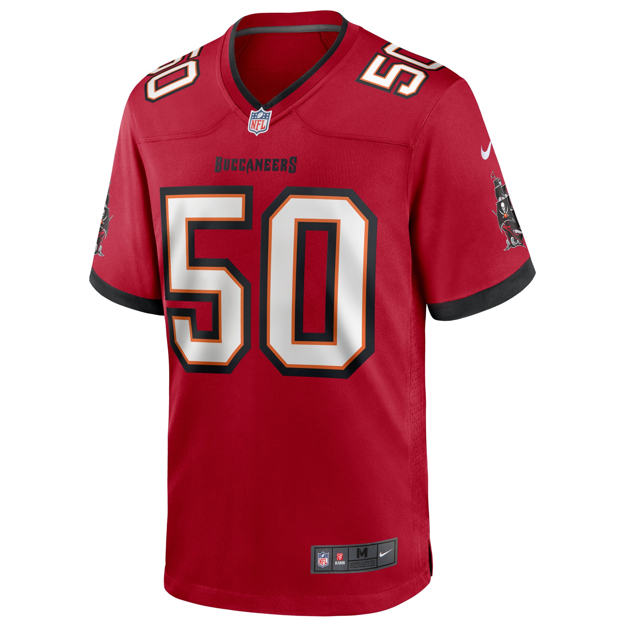 Vita Vea Tampa Bay Buccaneers Game Jersey – Red