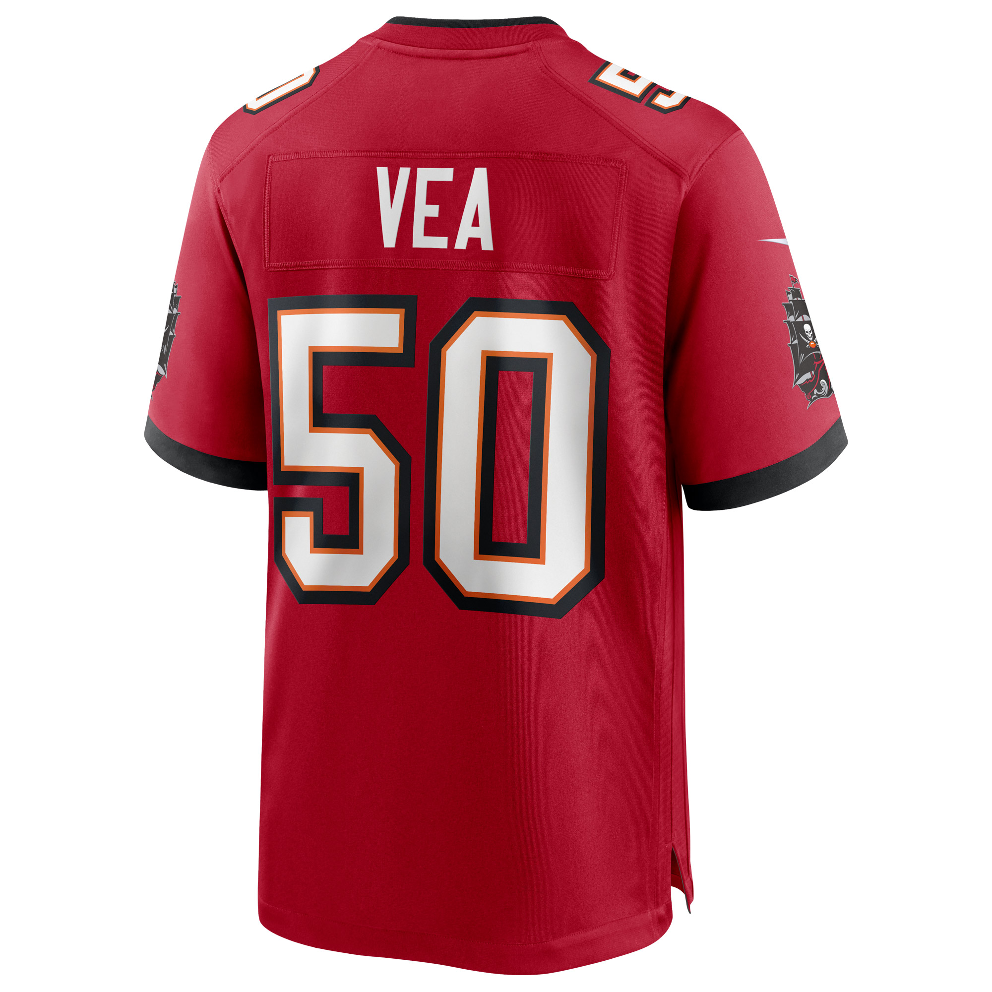 Vita Vea Tampa Bay Buccaneers Game Jersey – Red
