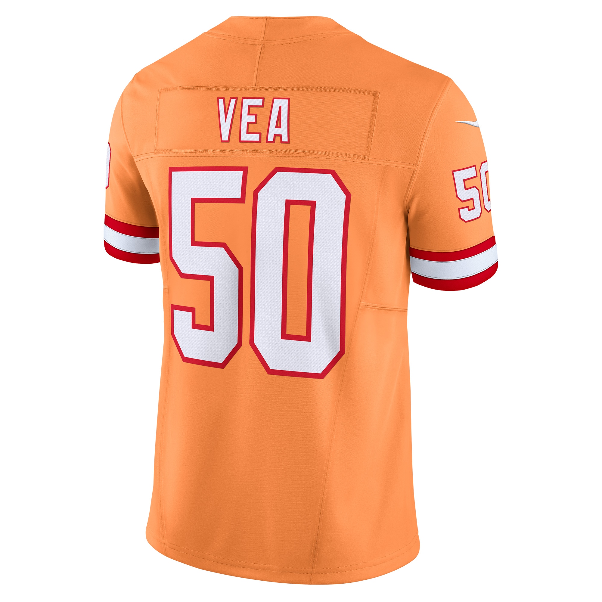 Vita Vea Tampa Bay Buccaneers Throwback Vapor F.u.s.e. Limited Jersey – Orange