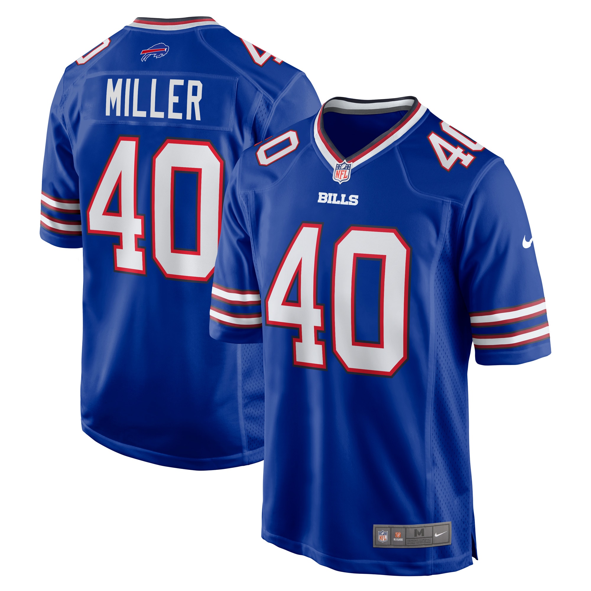 Von Miller Buffalo Bills Game Jersey - Royal