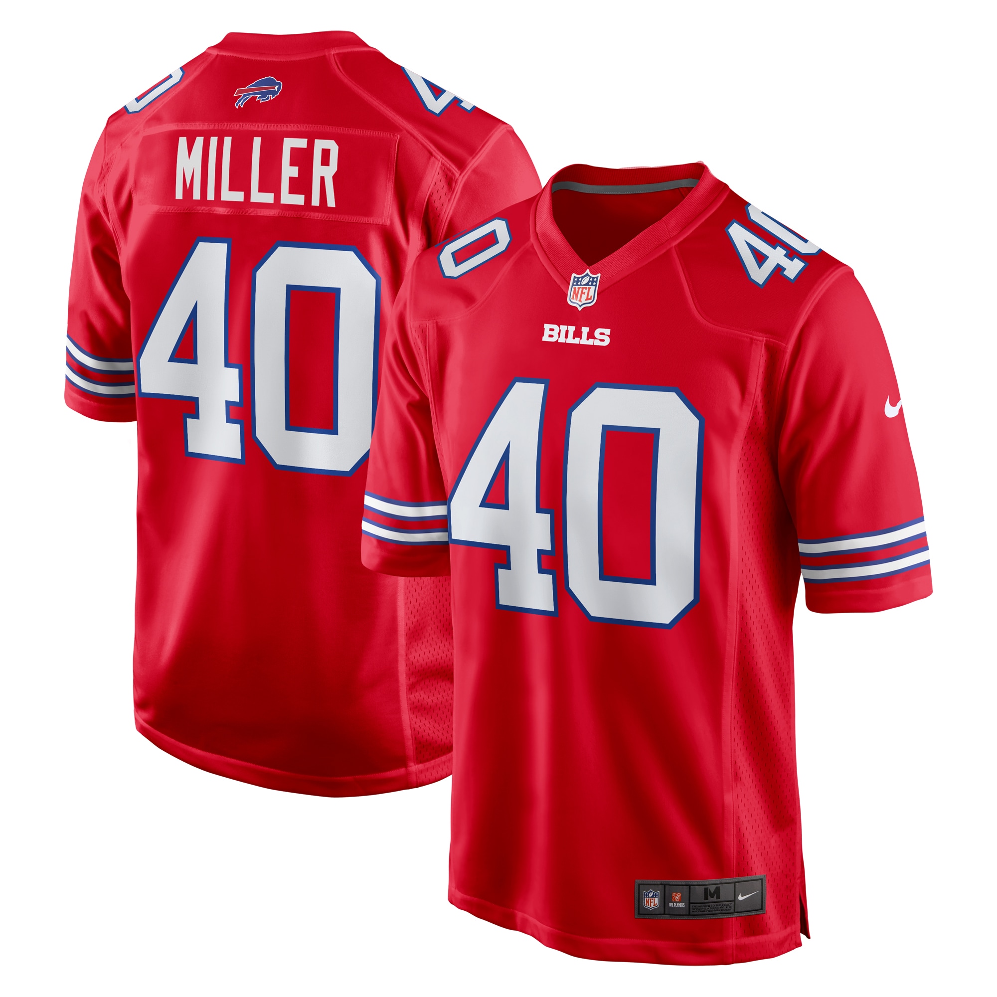 Von Miller Buffalo Bills Game Jersey - Royal