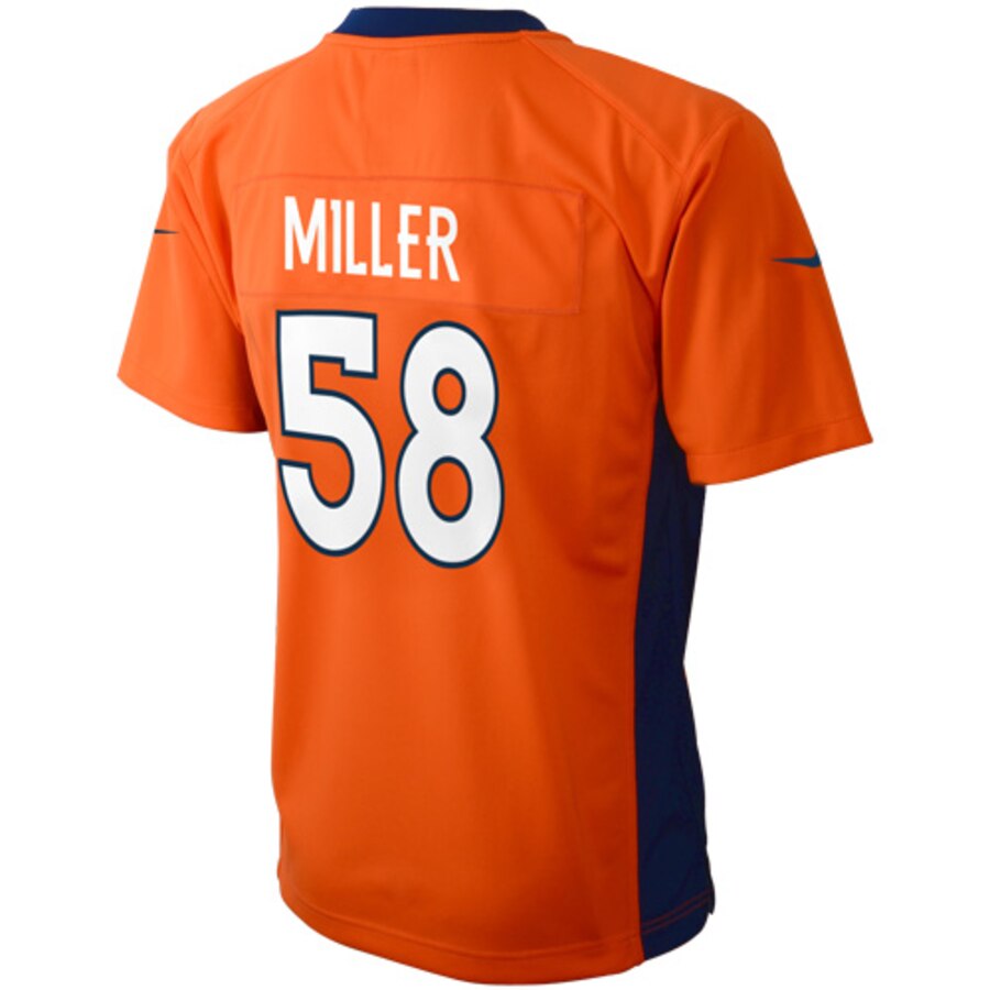 Von Miller Denver Broncos Preschool Game Jersey – Orange