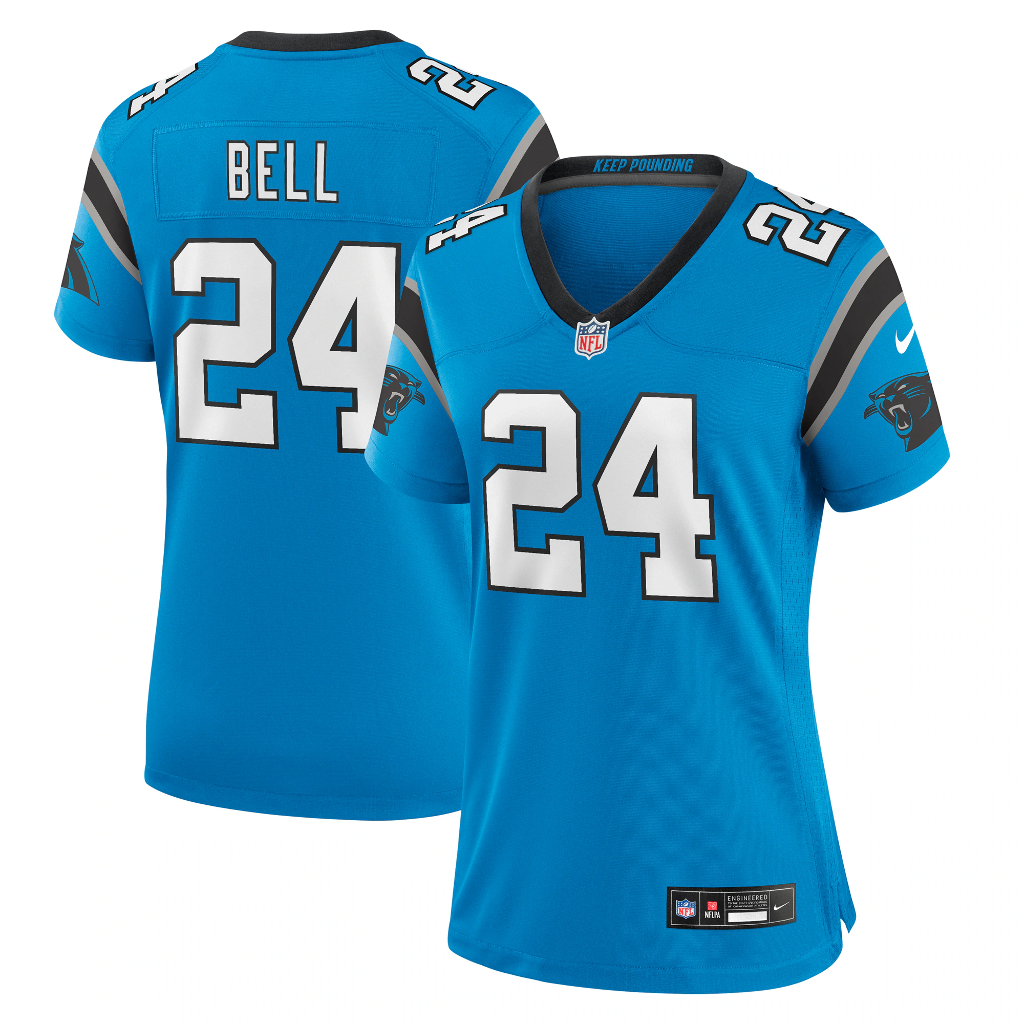 Vonn Bell Carolina Panthers Women's Alternate Game Jersey - Blue