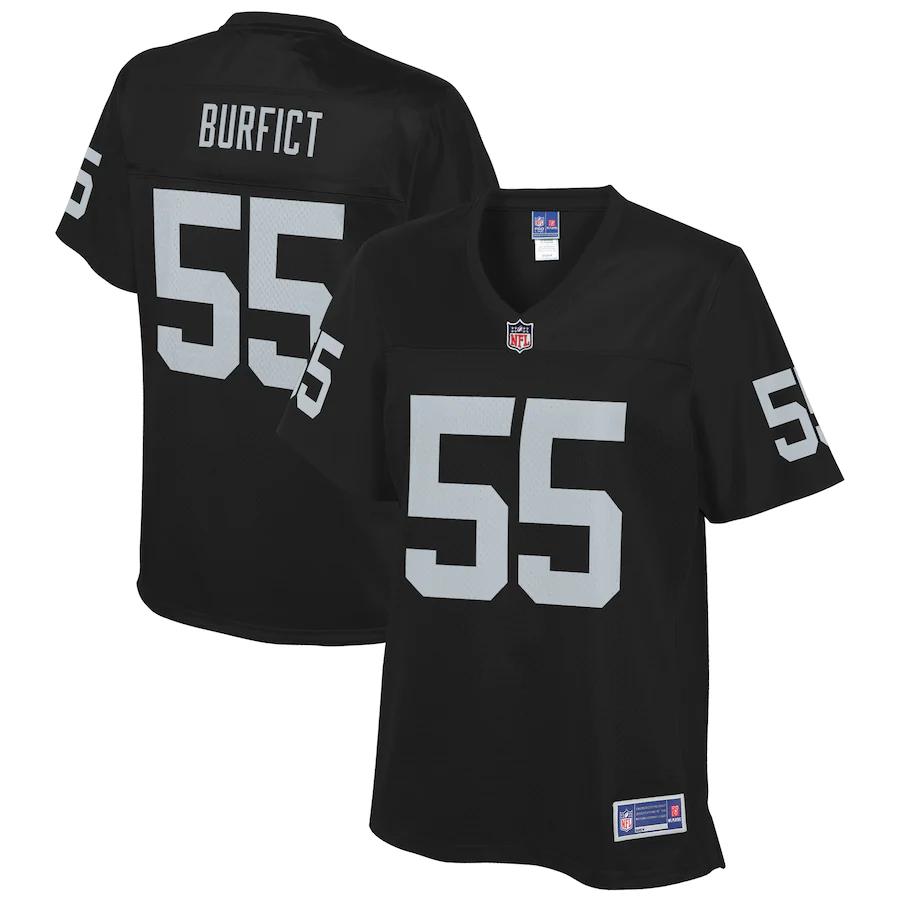 Vontaze Burfict Las Vegas Raiders Pro Line Women's Team Player Jersey - Black
