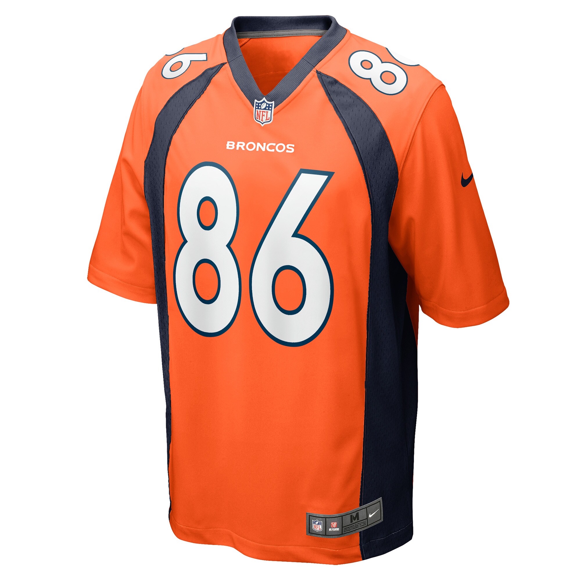 Vyncint Smith Denver Broncos Game Player Jersey – Orange