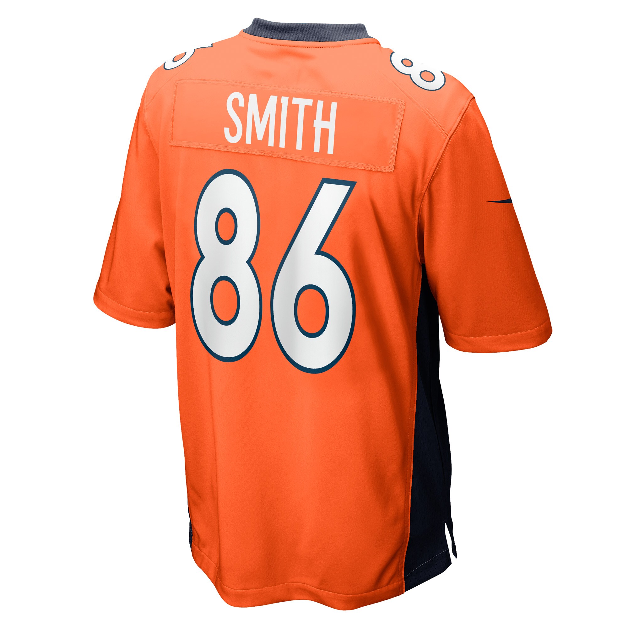 Vyncint Smith Denver Broncos Game Player Jersey – Orange