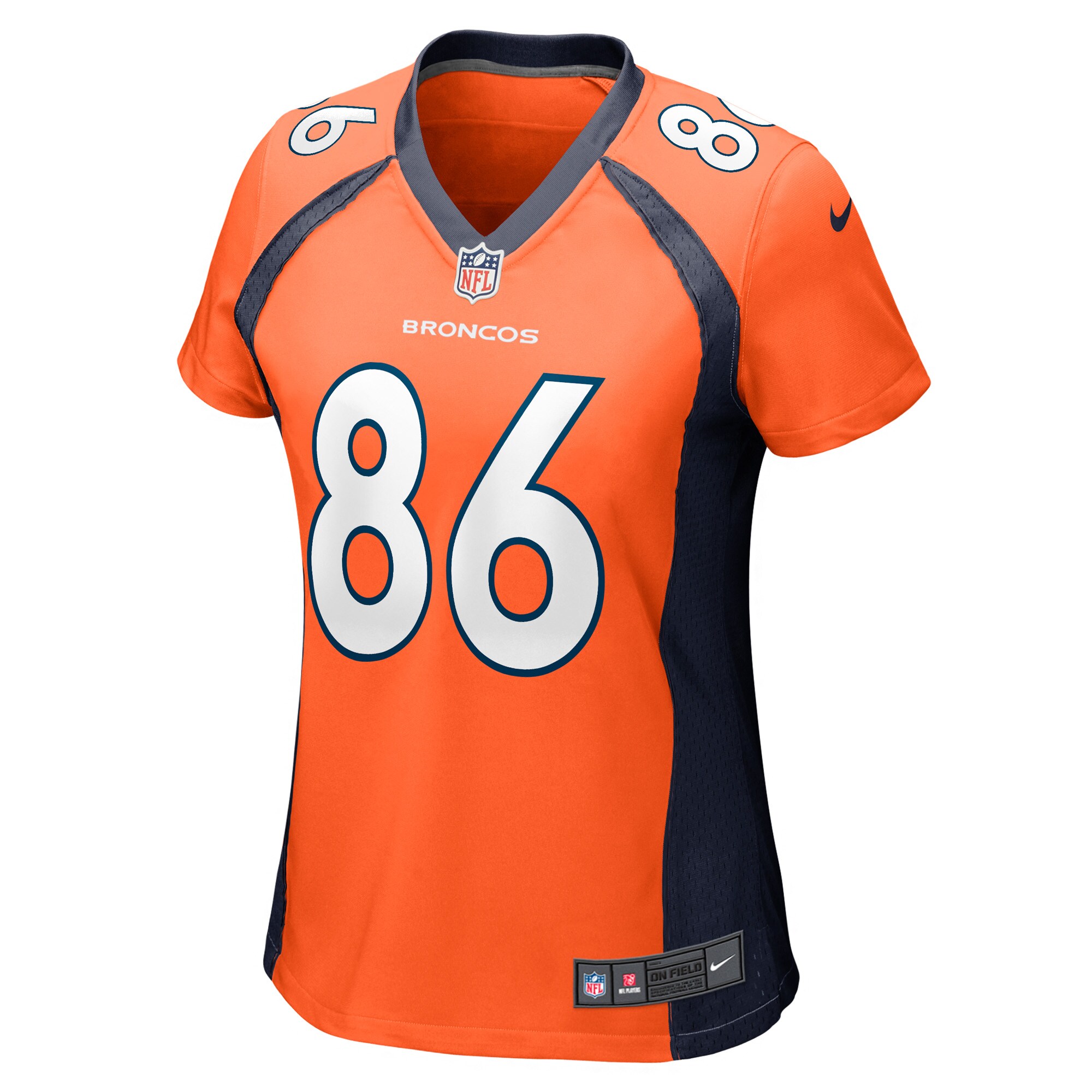Vyncint Smith Denver Broncos Women’s Team Game Player Jersey – Orange