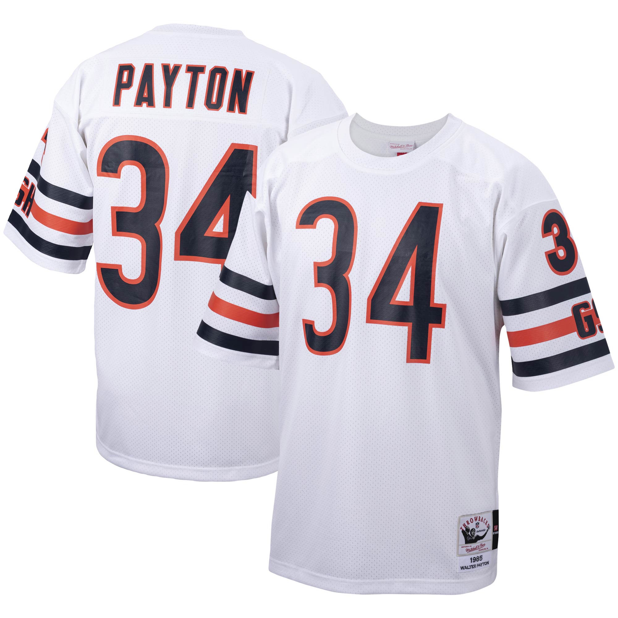 Walter Payton Chicago Bears 1983 Throwback Retired Player Jersey - Navy
