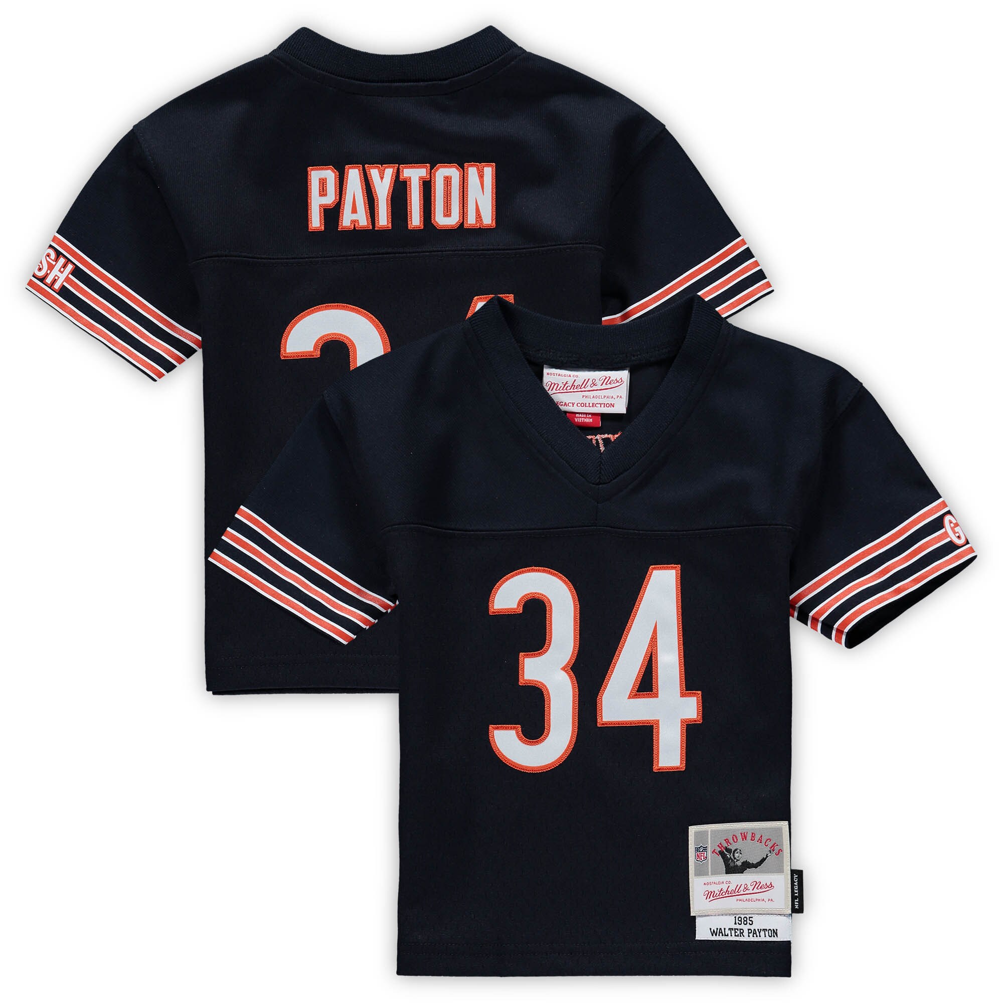 Walter Payton Chicago Bears Infant 1985 Retired Legacy Jersey - Navy