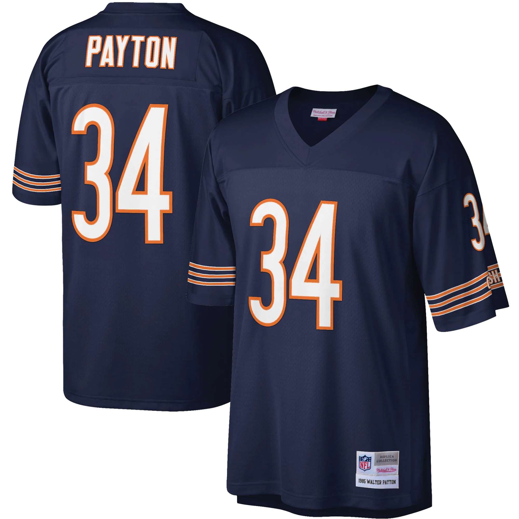 Walter Payton Chicago Bears Legacy Jersey - Navy