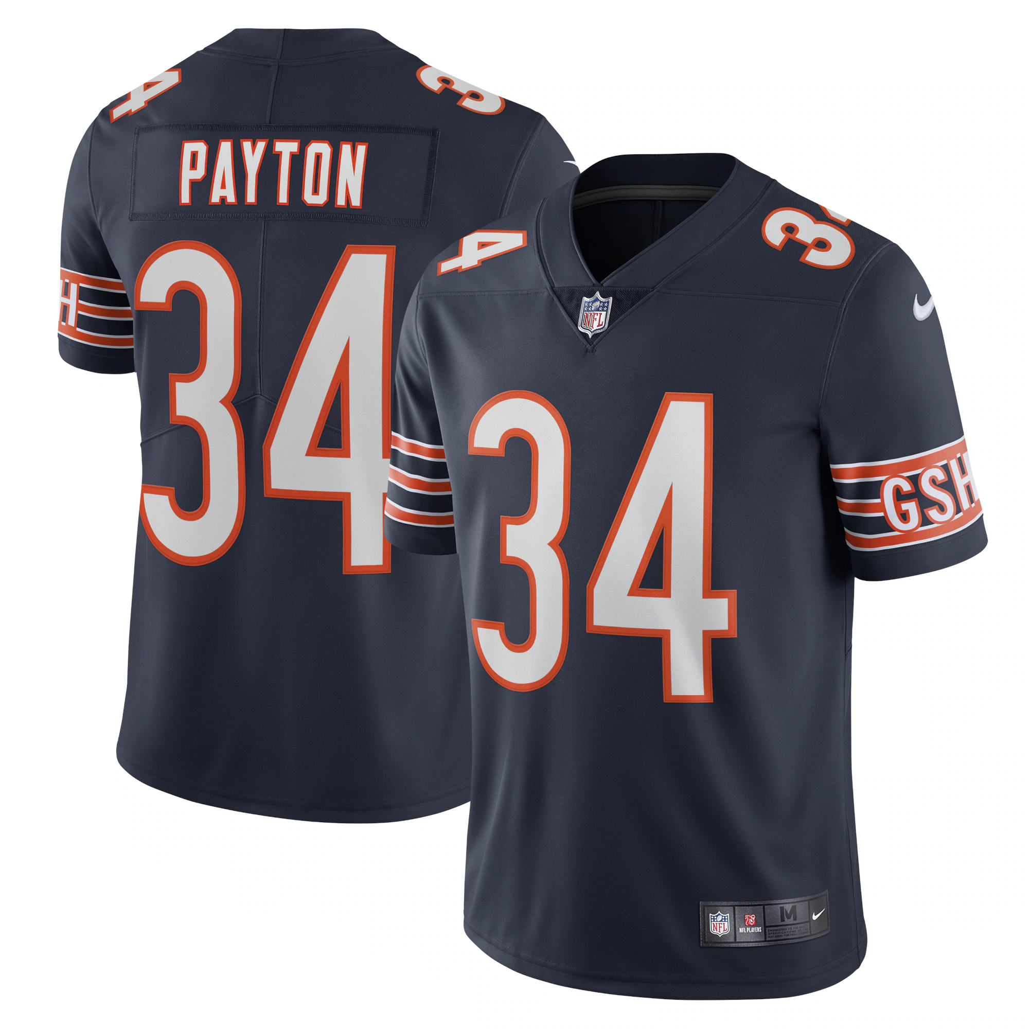 Walter Payton Chicago Bears Retired Player Limited Jersey - Navy