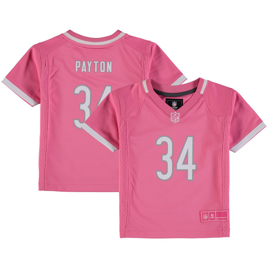 Walter Payton Chicago Bears Toddler Fashion Game Jersey - Pink