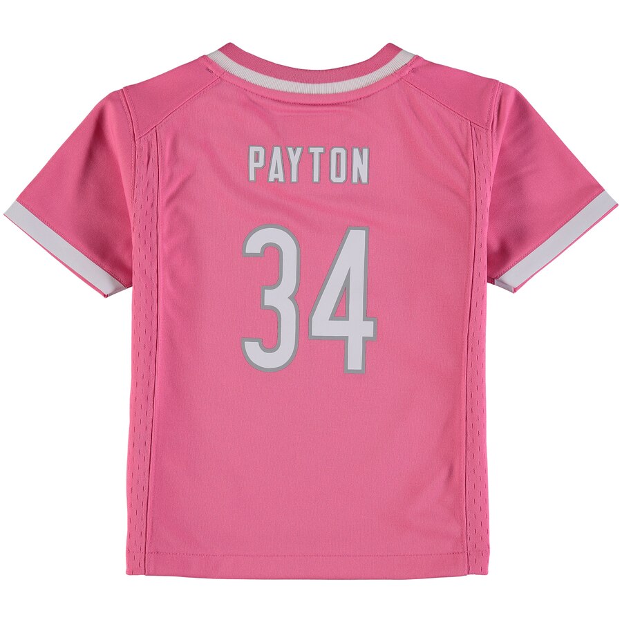 Walter Payton Chicago Bears Toddler Fashion Game Jersey – Pink