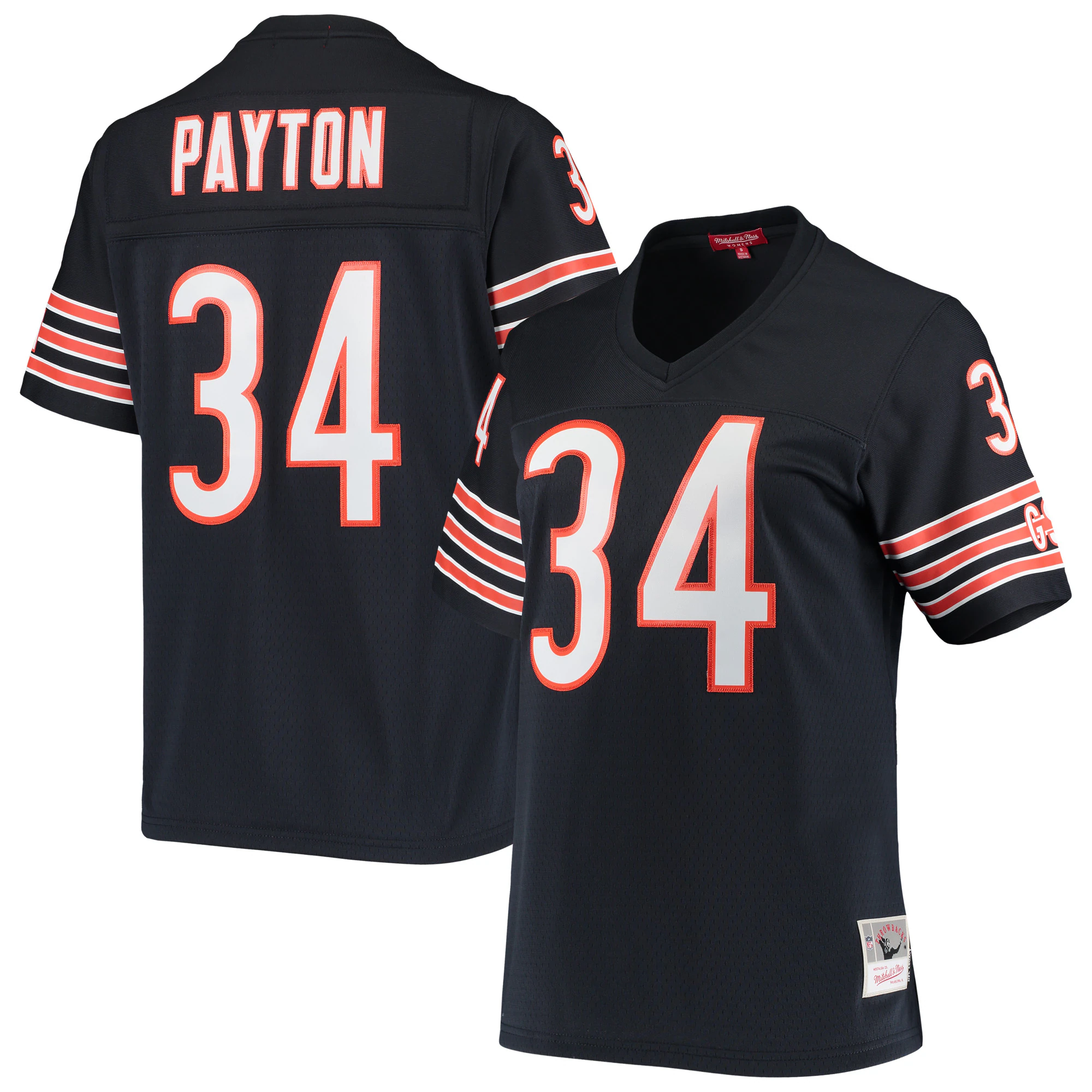 Walter Payton Chicago Bears Women's 1985 Legacy Jersey - Navy