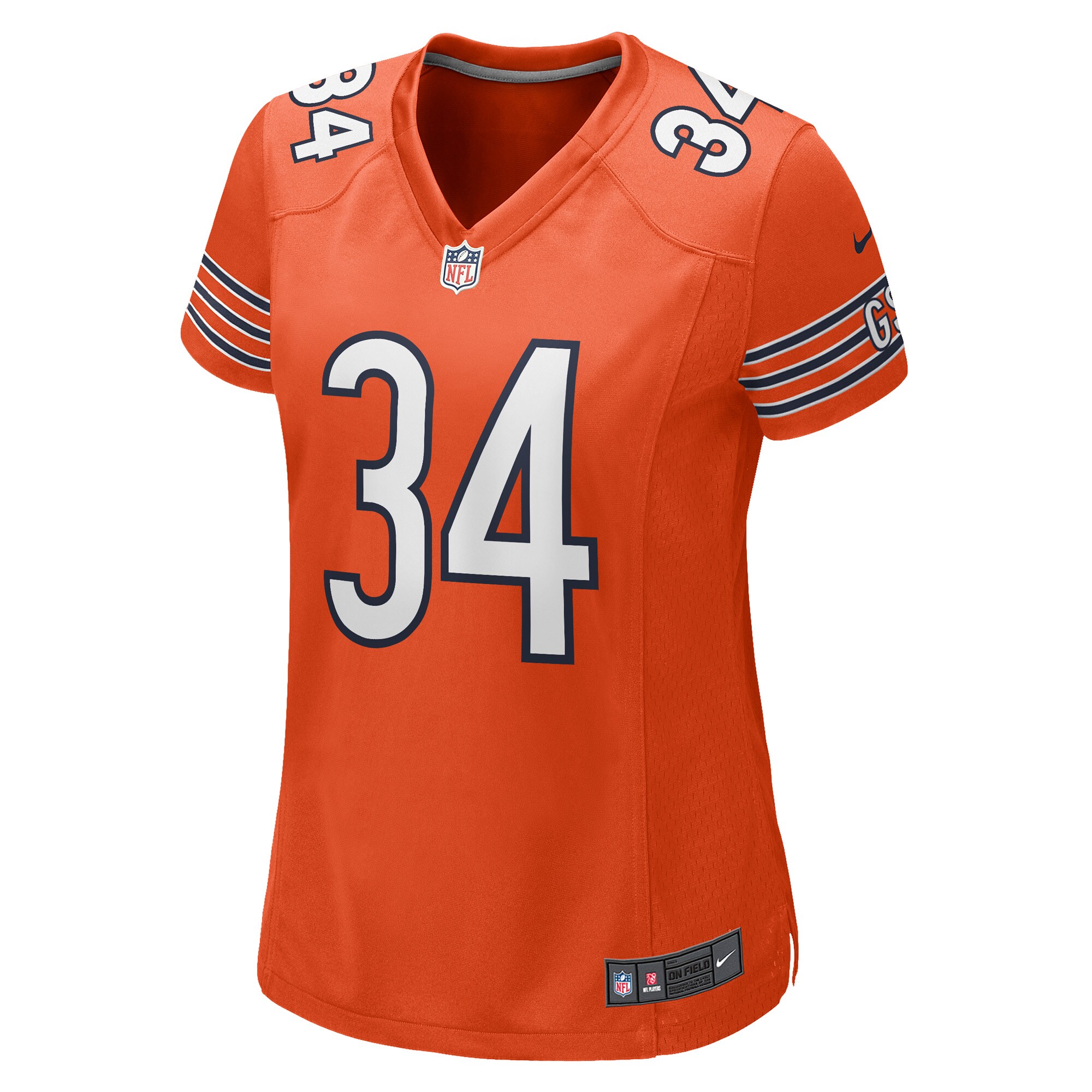 Walter Payton Chicago Bears Women’s Retired Game Jersey – White