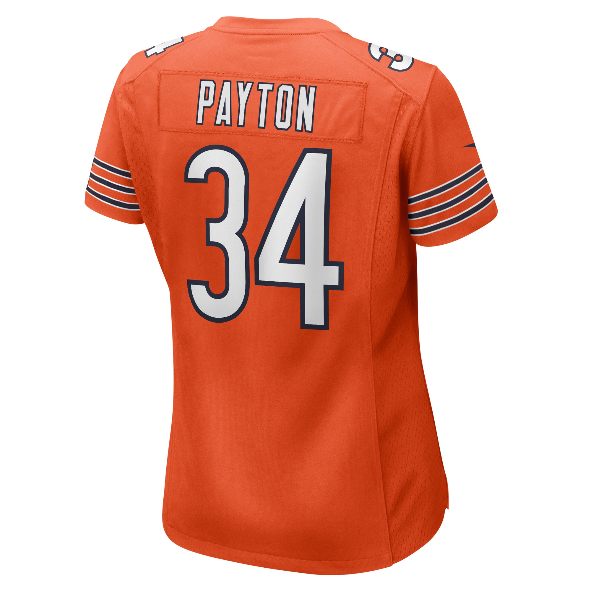 Walter Payton Chicago Bears Women’s Retired Player Jersey – Orange
